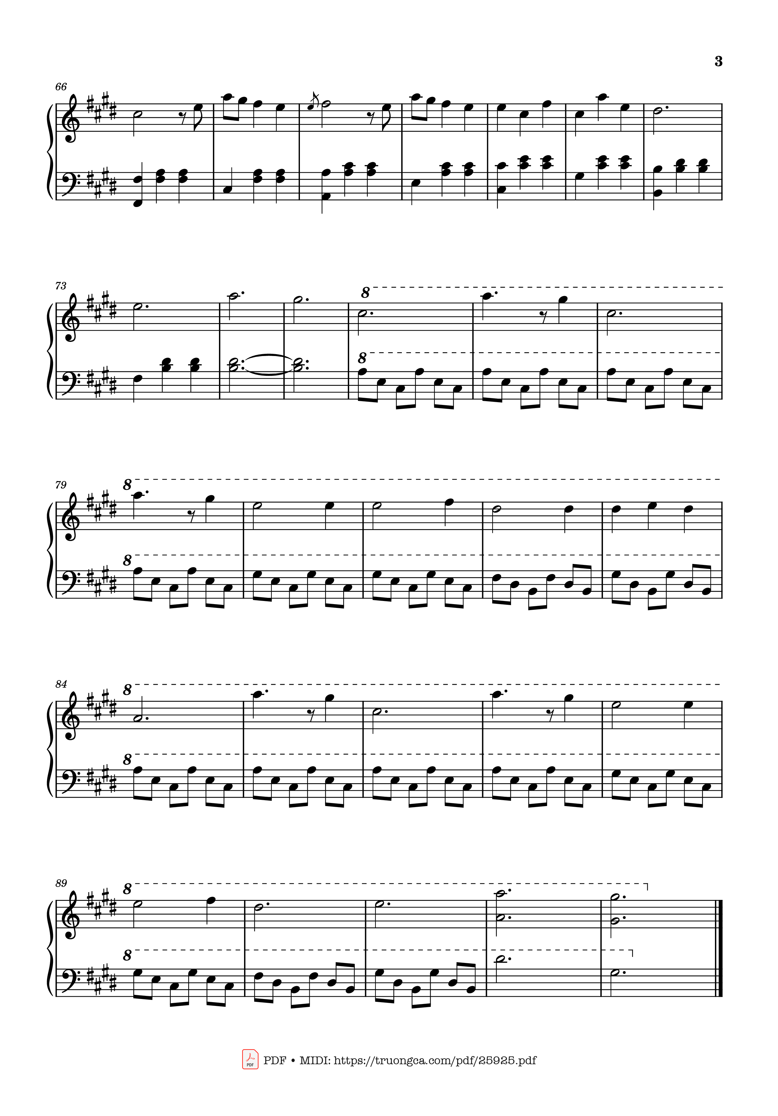 Trang 3 của Sheet nhạc PDF Piano bài hát Idea 15 Piano - Gibran Alcocer