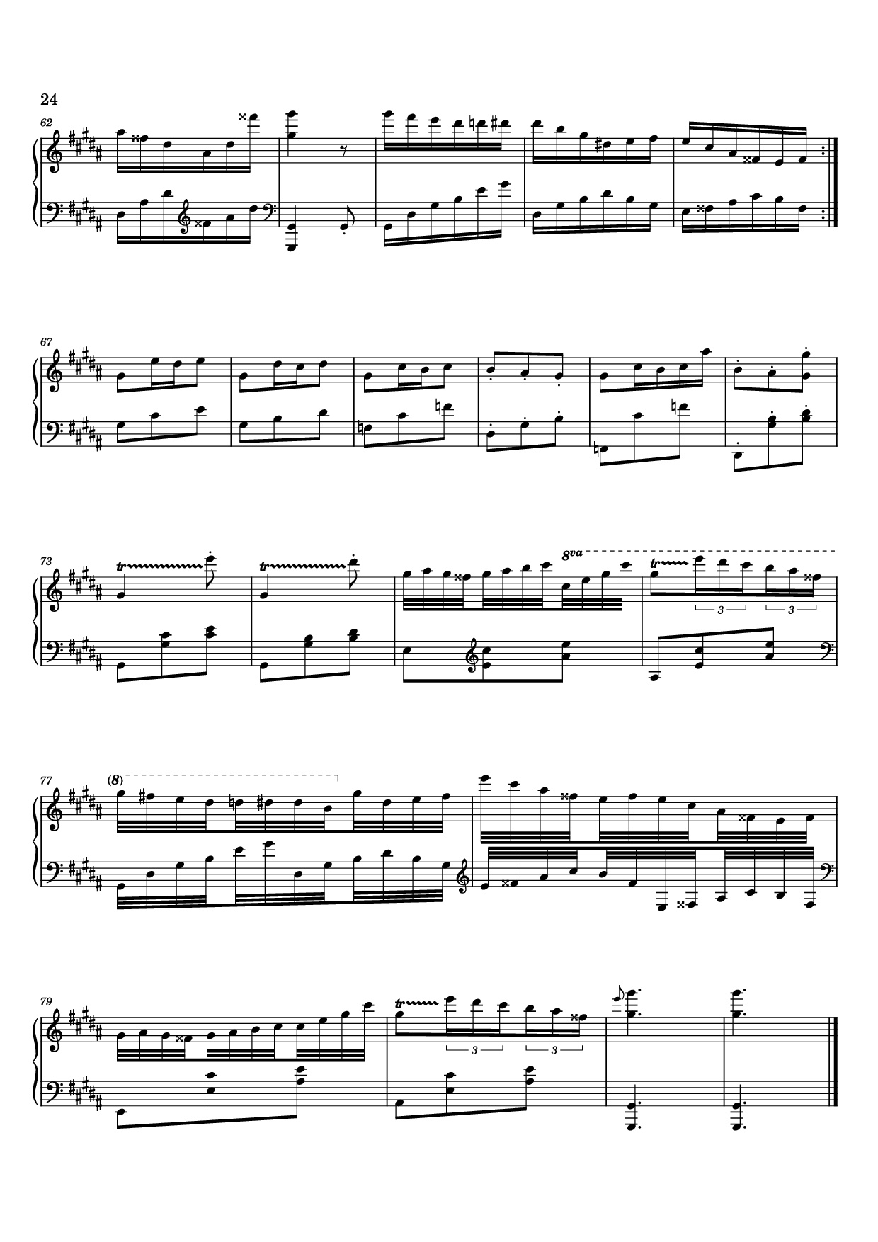 Trang 24 của Sheet nhạc PDF bài hát 12 Valses mélancoliques III - Dance of the Cranes - No. 1 in C Minor - Stephan Beneking
