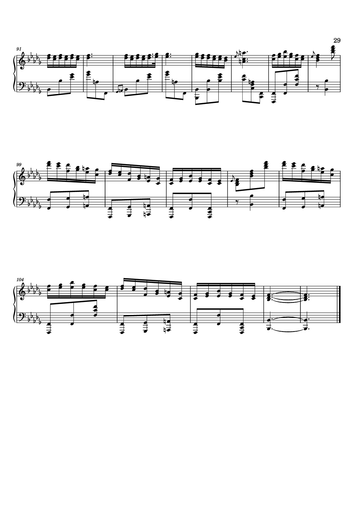 Trang 29 của Sheet nhạc PDF bài hát 12 Valses mélancoliques III - Dance of the Cranes - No. 1 in C Minor - Stephan Beneking