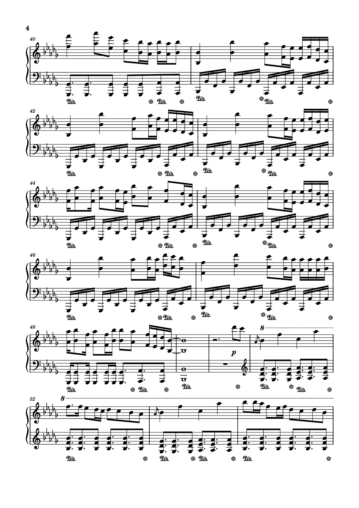 Trang 4 của Sheet nhạc PDF Piano bài hát Time Leaper Piano - Original by Hinkik