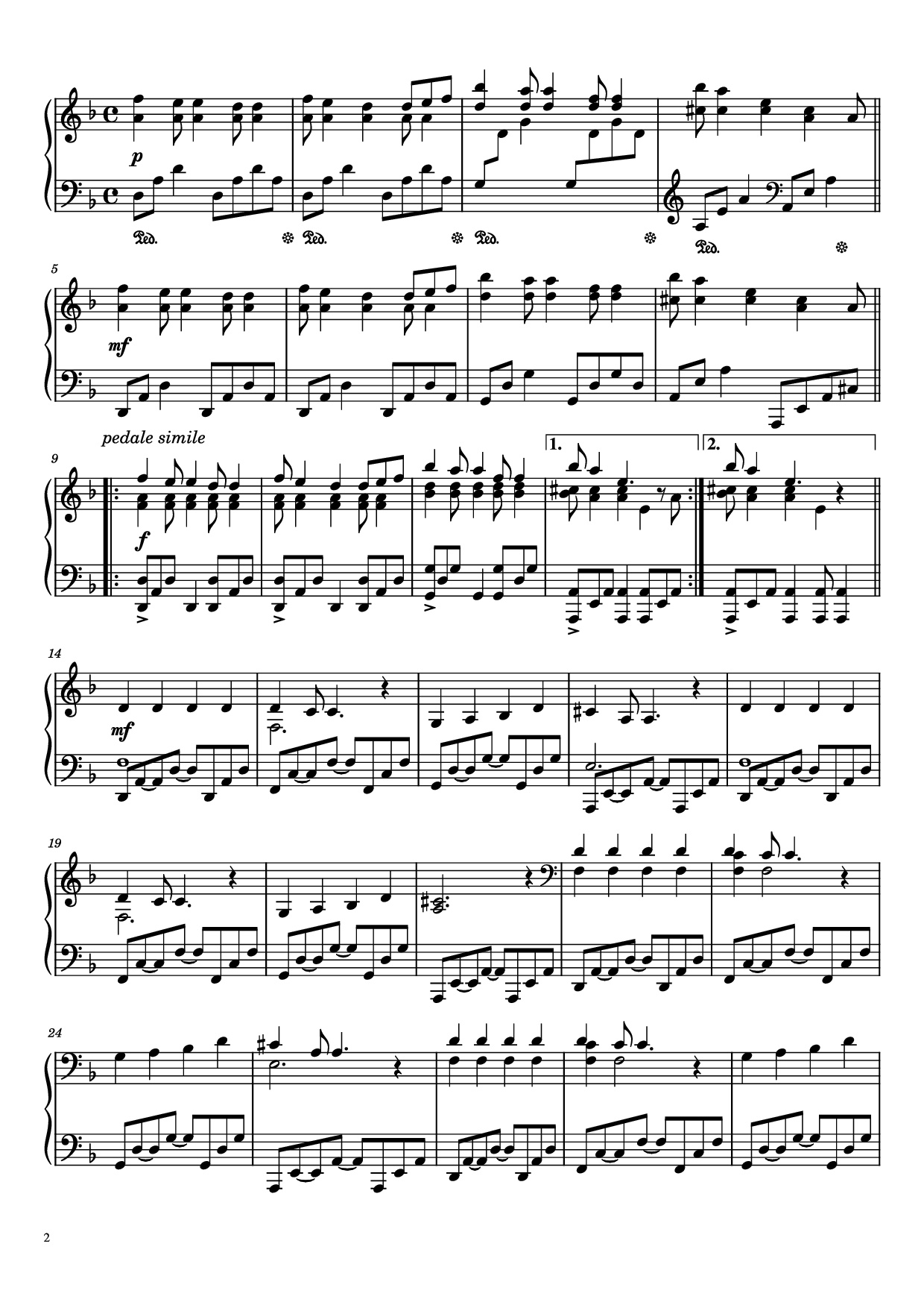 Trang 2 của Sheet nhạc PDF Piano bài hát Кукла колдуна Piano - Король и шут (The King and the Jester