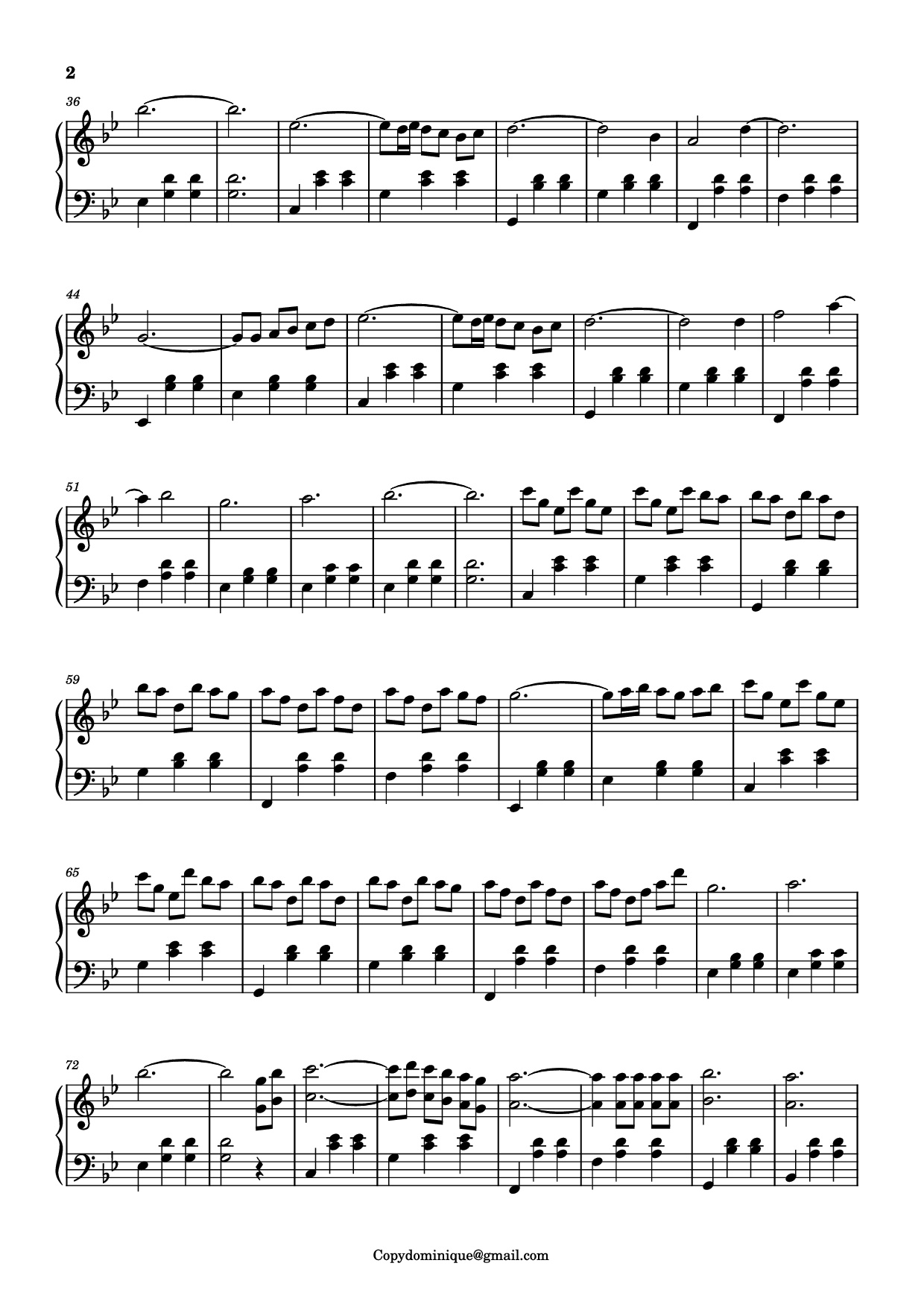 Trang 2 của Sheet nhạc PDF Piano bài hát Idea 10 Piano - Gibran Alcocer