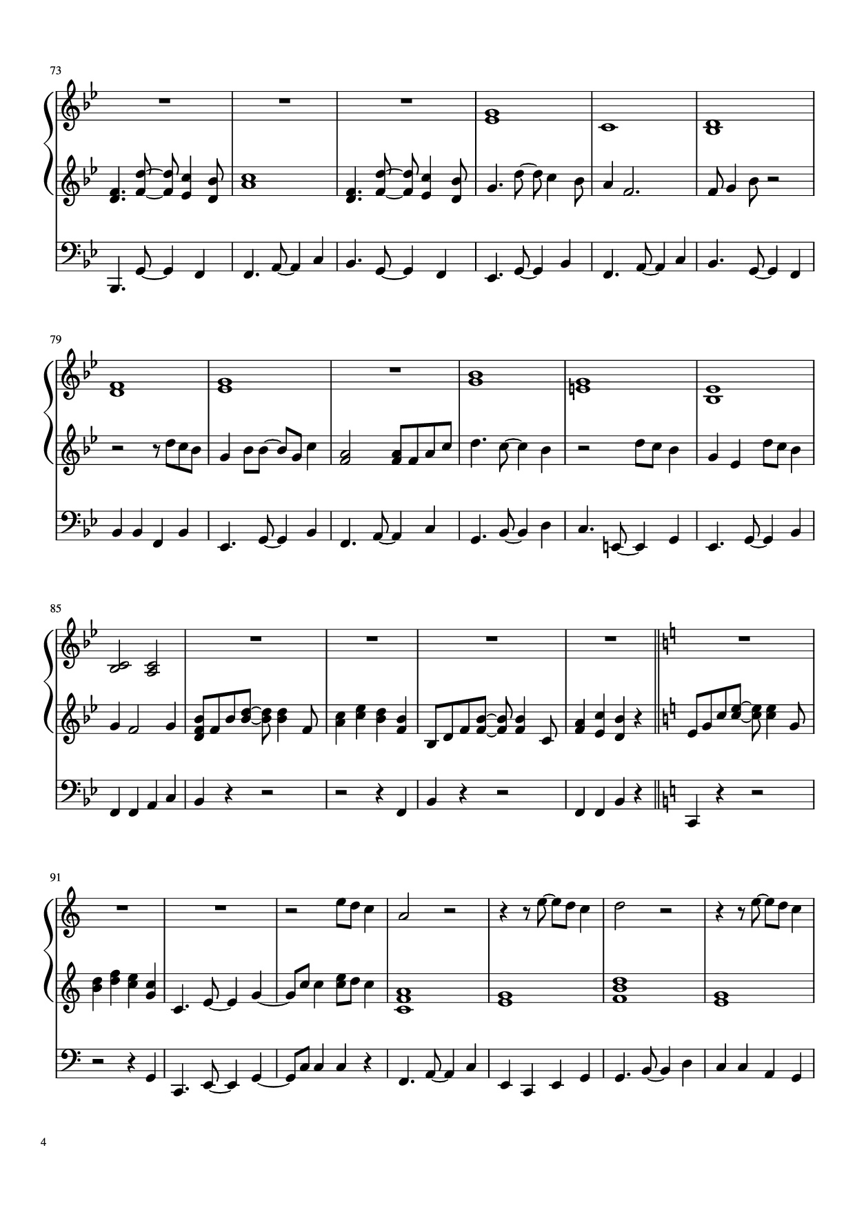 Trang 4 của Sheet nhạc PDF Piano bài hát Under the Sea Piano - Music by Alan Menken Lyrics by Howard Ashman