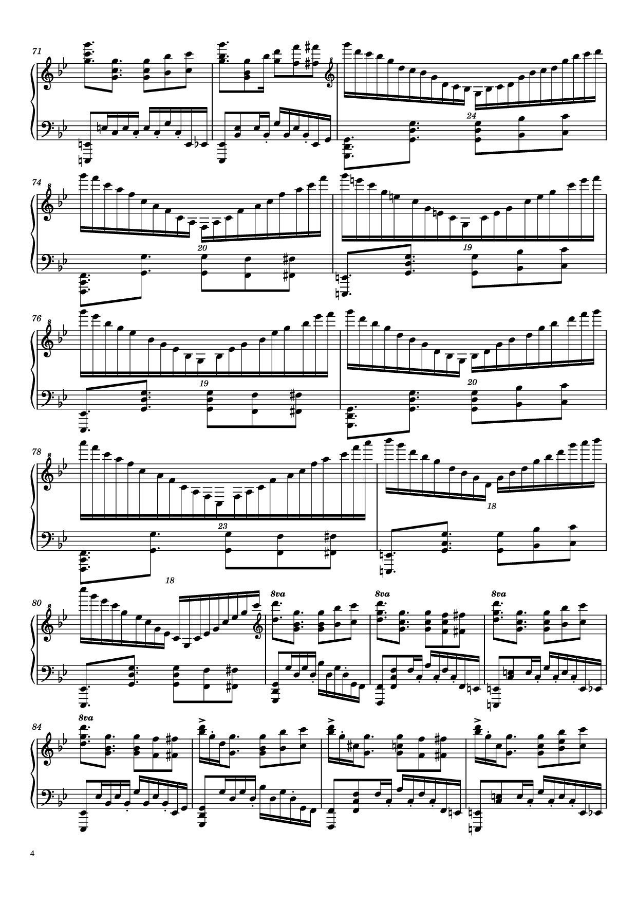 Trang 4 của Sheet nhạc PDF Piano bài hát Mission Impossible Theme Piano - Comp. by Lalo Schifrin