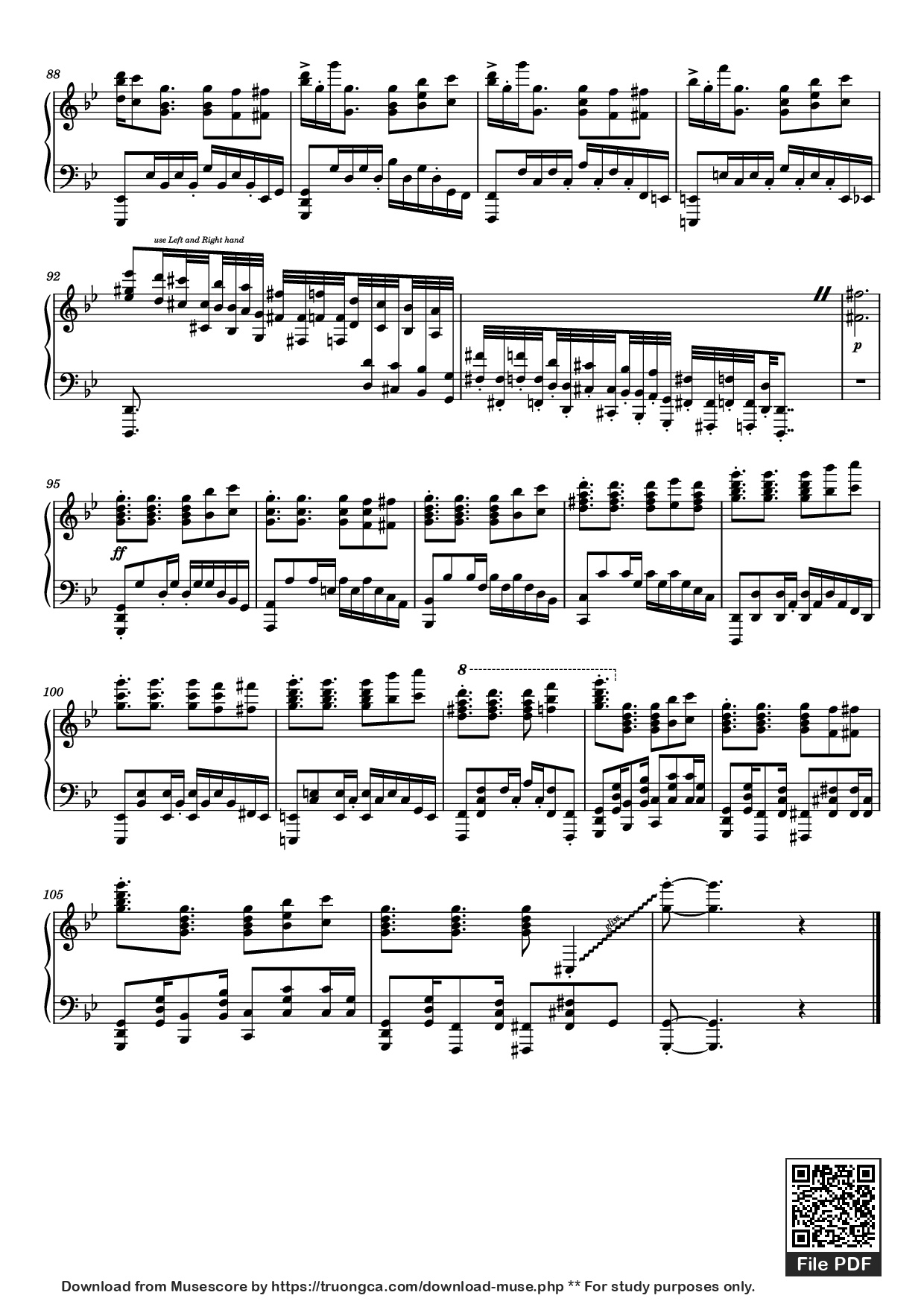 Trang 5 của Sheet nhạc PDF Piano bài hát Mission Impossible Theme Piano - Comp. by Lalo Schifrin