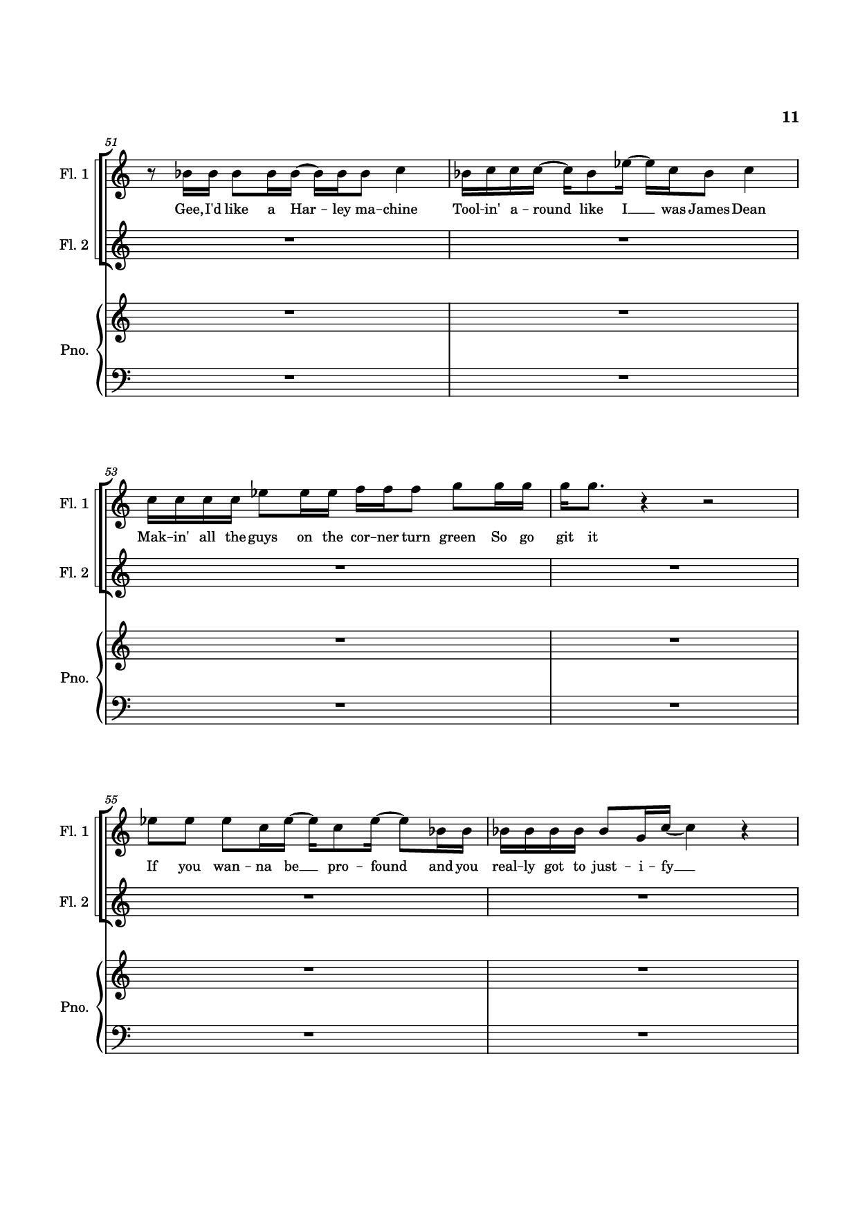 Trang 11 của Sheet nhạc PDF Piano bài hát SUDDEN CHANGES Piano - Music by Alan Menken