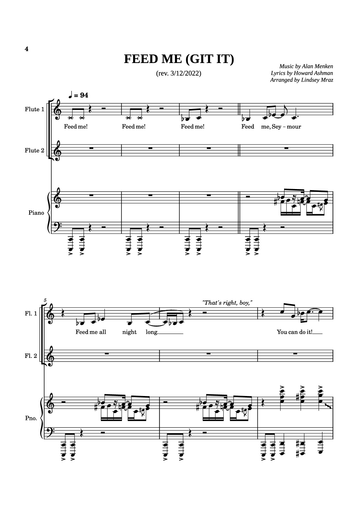 Trang 4 của Sheet nhạc PDF Piano bài hát SUDDEN CHANGES Piano - Music by Alan Menken