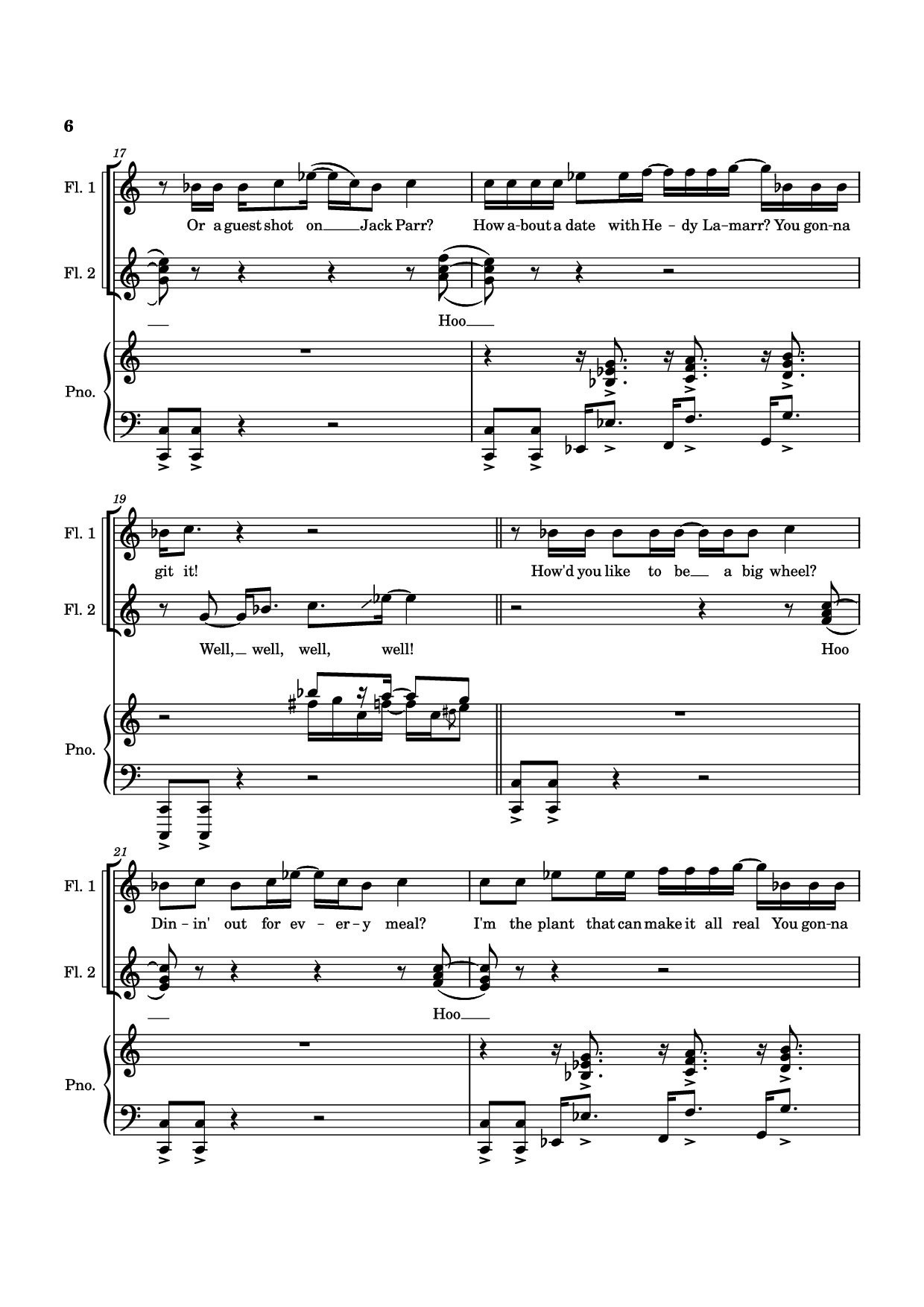 Trang 6 của Sheet nhạc PDF Piano bài hát SUDDEN CHANGES Piano - Music by Alan Menken