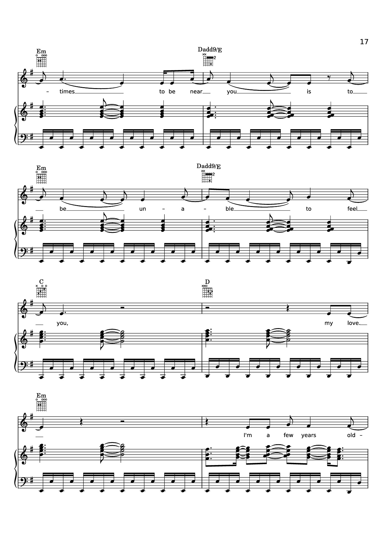 Trang 17 của Sheet nhạc PDF Piano bài hát Edge of Seventeen Piano - STEVIE NICKS