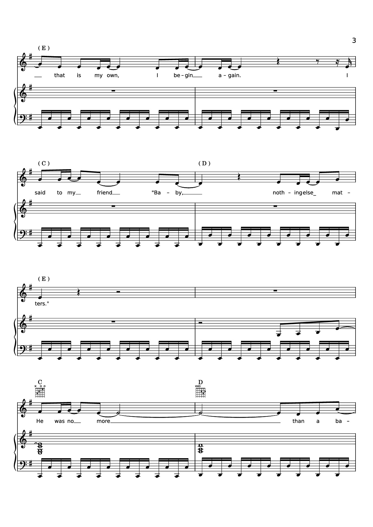Trang 3 của Sheet nhạc PDF Piano bài hát Edge of Seventeen Piano - STEVIE NICKS