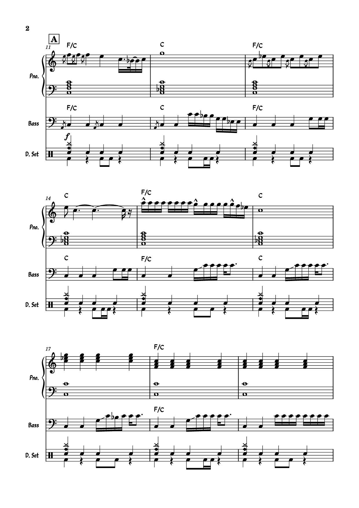Trang 2 của Sheet nhạc PDF Piano Guitar Tab bài hát July Morning Piano - Uriah Heep