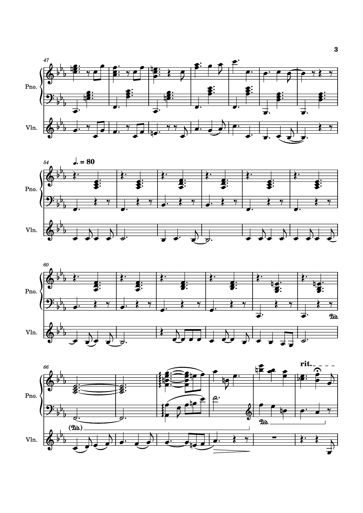 Trang 3 của Sheet nhạc PDF Piano bài hát Valentine Piano - Laufey