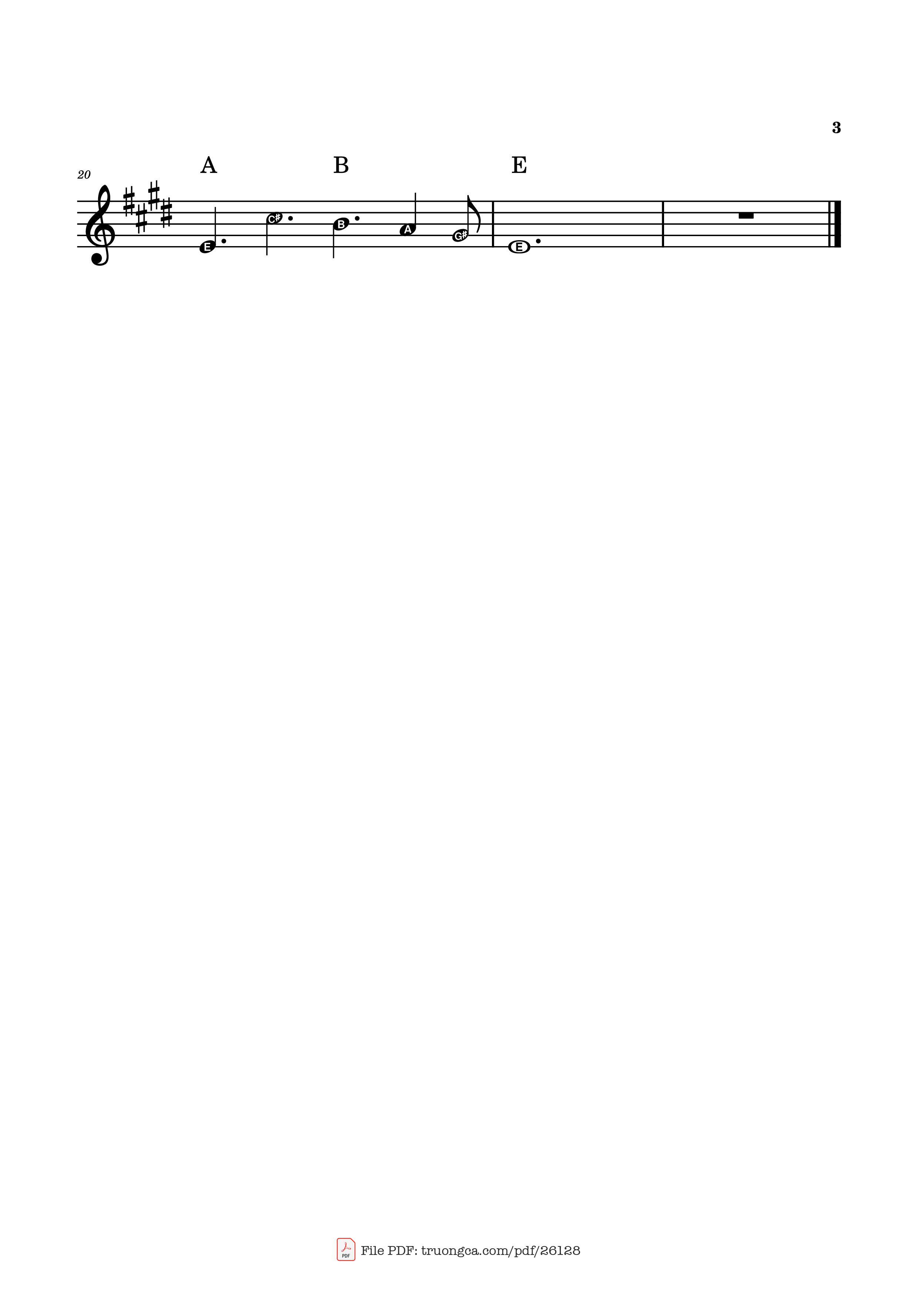 Trang 3 của Sheet nhạc PDF Piano bài hát Blue - Yung Kai - Athul C Arun