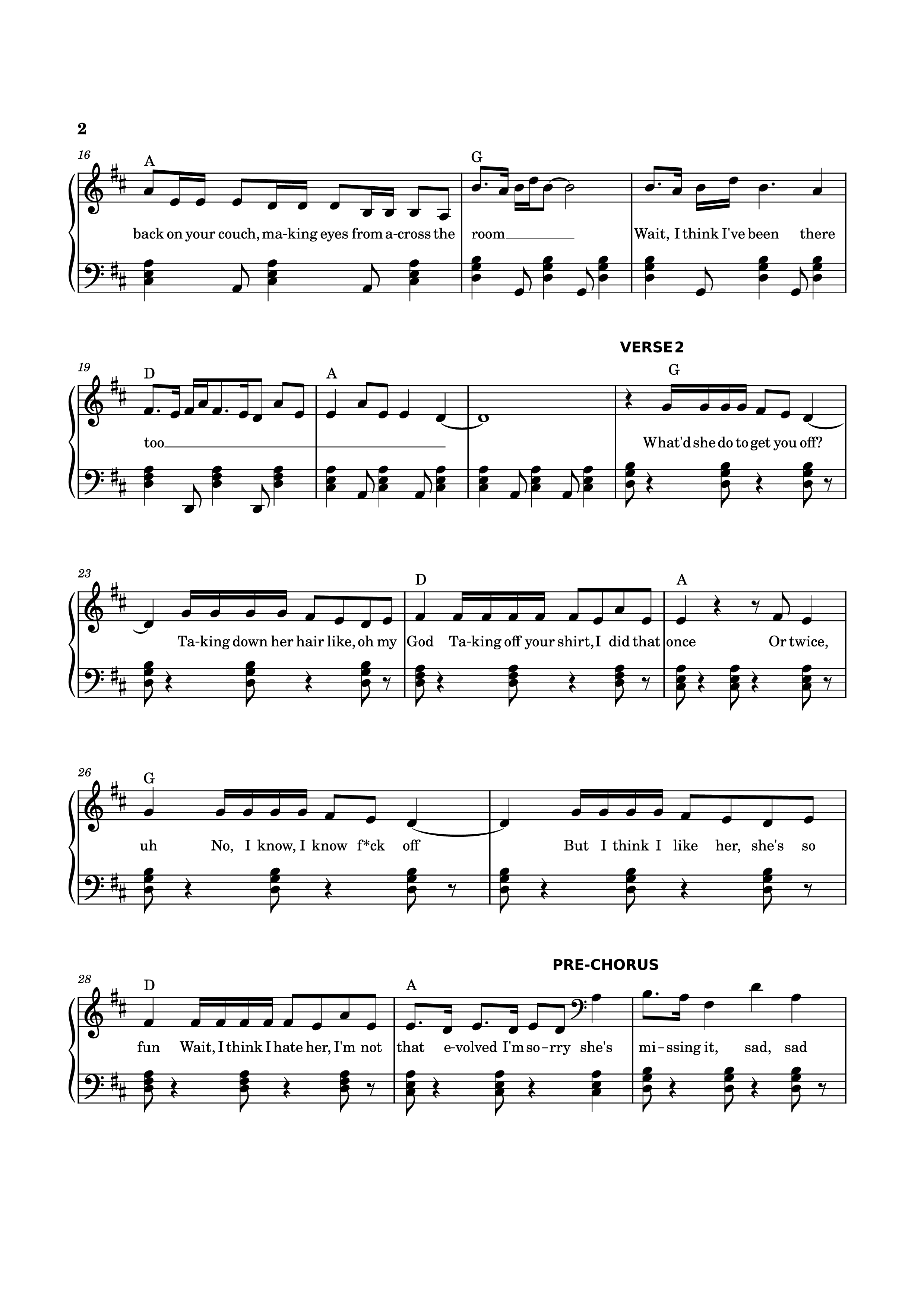 Trang 2 của Sheet nhạc PDF Piano bài hát That