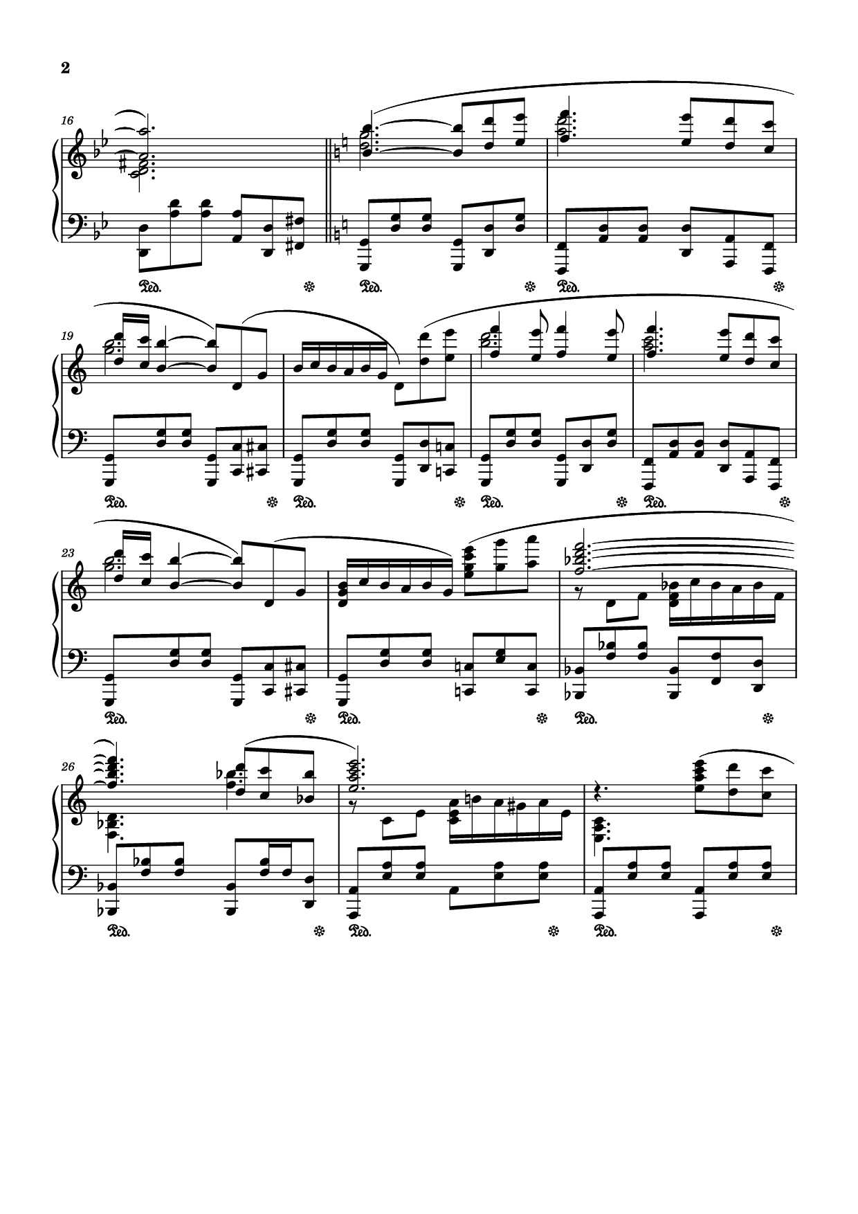 Trang 2 của Sheet nhạc PDF Piano bài hát La Lecon Particuliere Piano - Francis Lai
