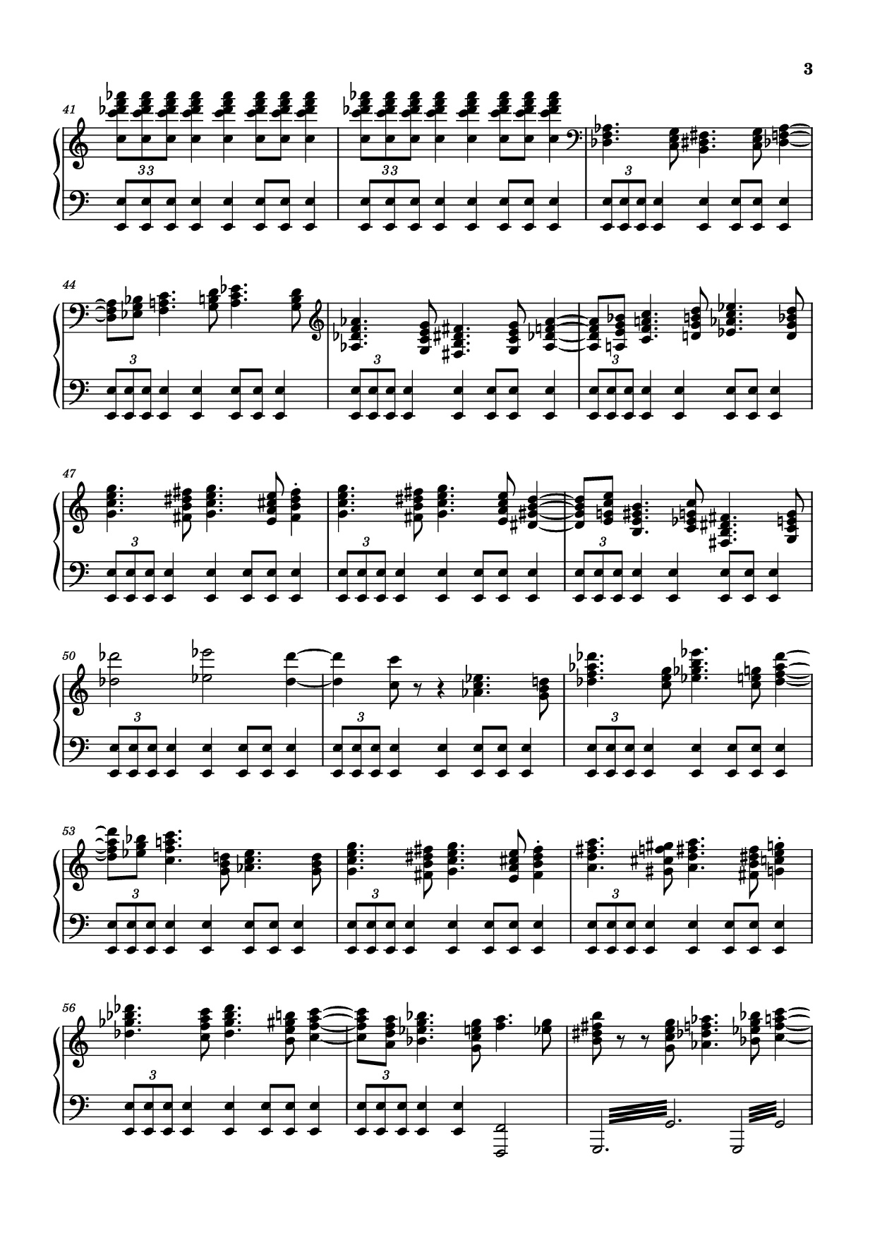 Trang 3 của Sheet nhạc PDF Piano bài hát The Planets - Mars Piano - Composer / arranger