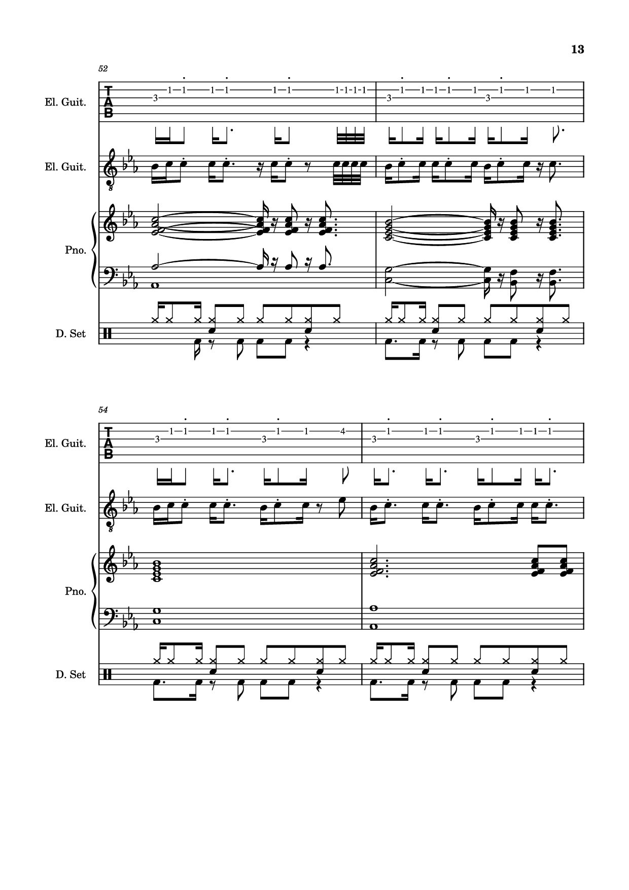 Trang 13 của Sheet nhạc PDF bài hát Dark Necessities Piano - ManoGhostBoy
