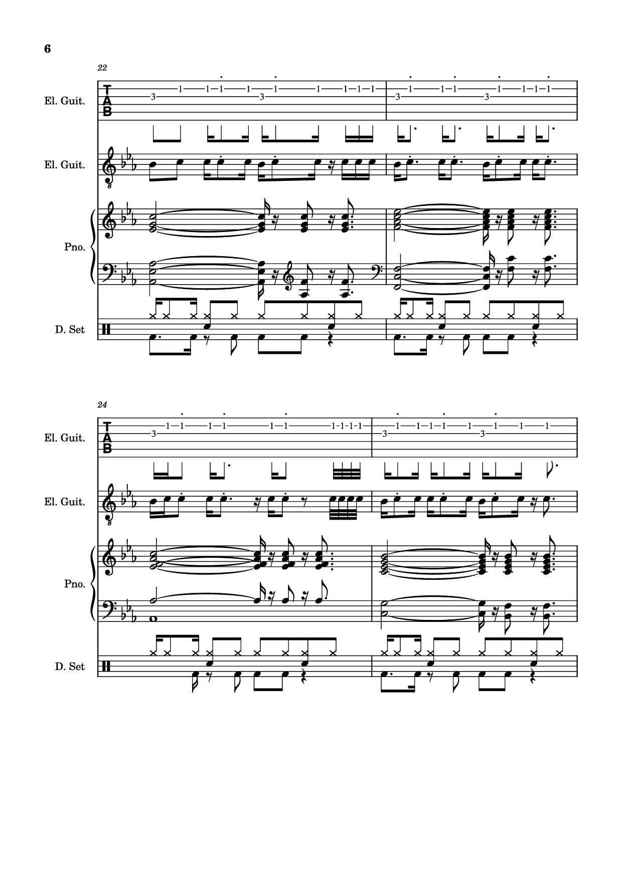 Trang 6 của Sheet nhạc PDF bài hát Dark Necessities Piano - ManoGhostBoy