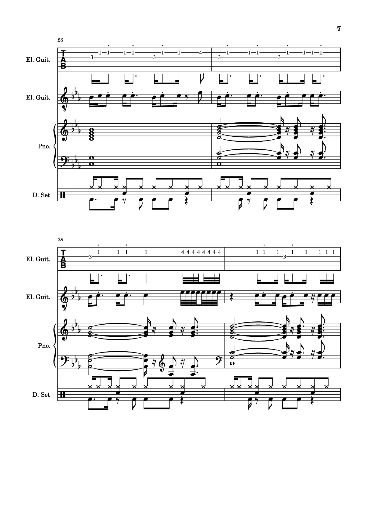 Trang 7 của Sheet nhạc PDF bài hát Dark Necessities Piano - ManoGhostBoy