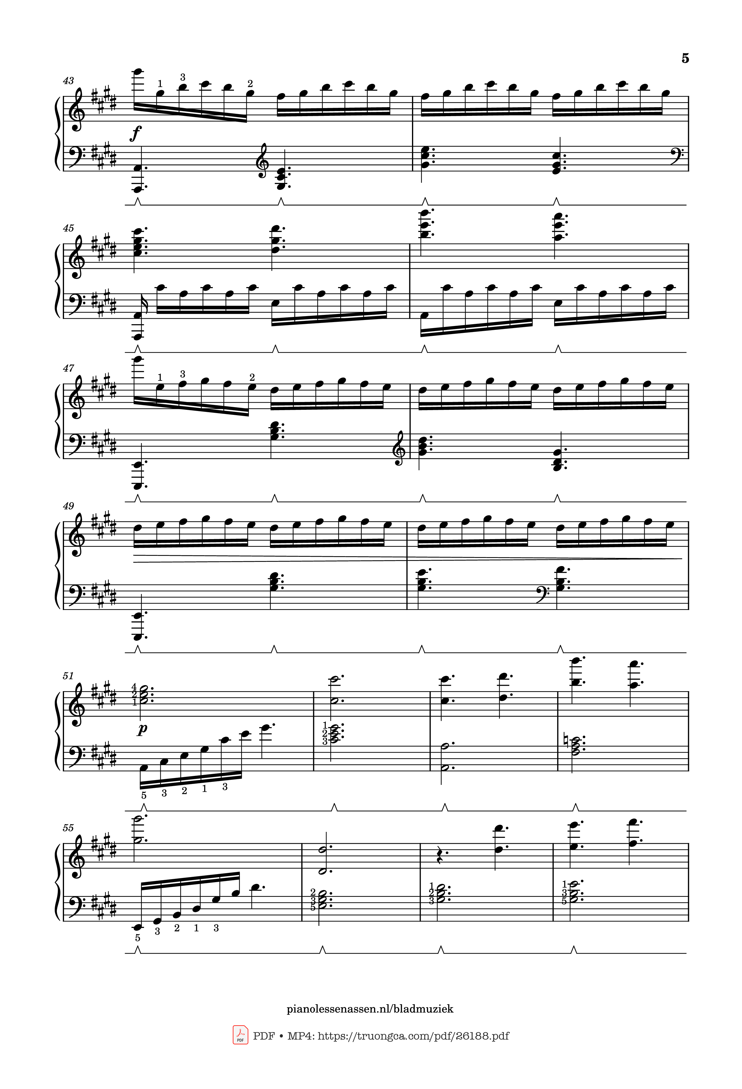 Trang 5 của Sheet nhạc PDF Piano bài hát Golden Hour Piano (with fingering) - JVKE