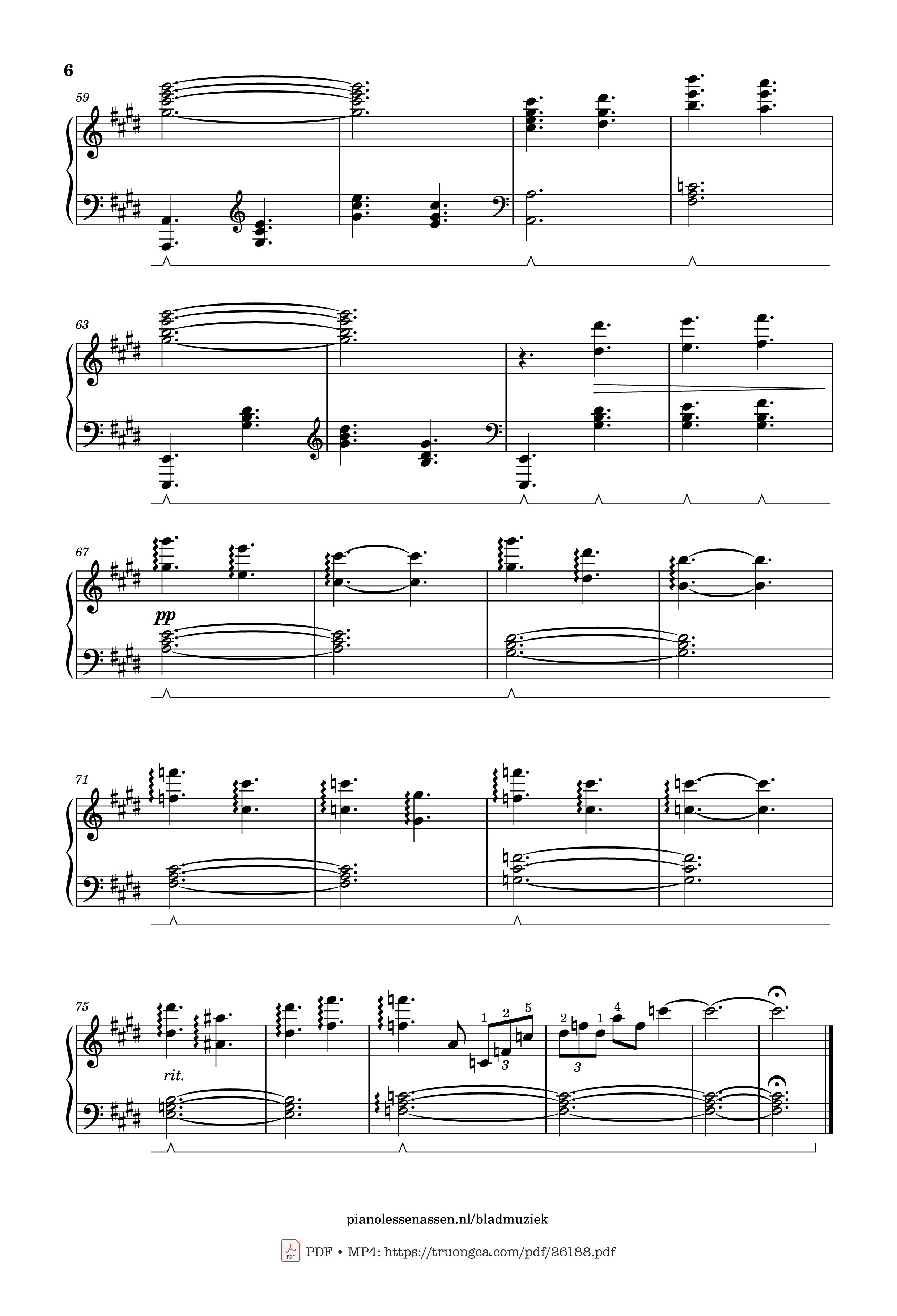 Trang 6 của Sheet nhạc PDF Piano bài hát Golden Hour Piano (with fingering) - JVKE