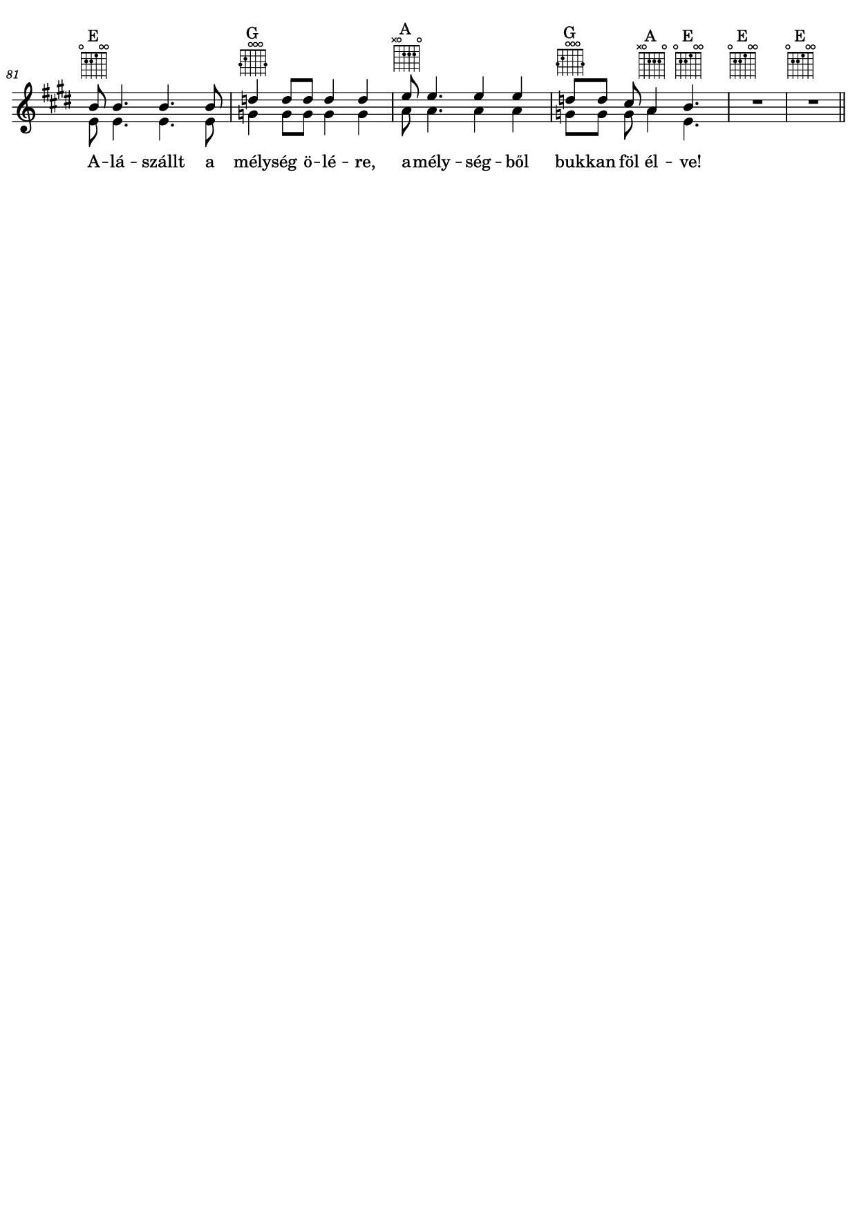 Trang 5 của Sheet nhạc PDF bài hát Kő - Zene és szöveg: