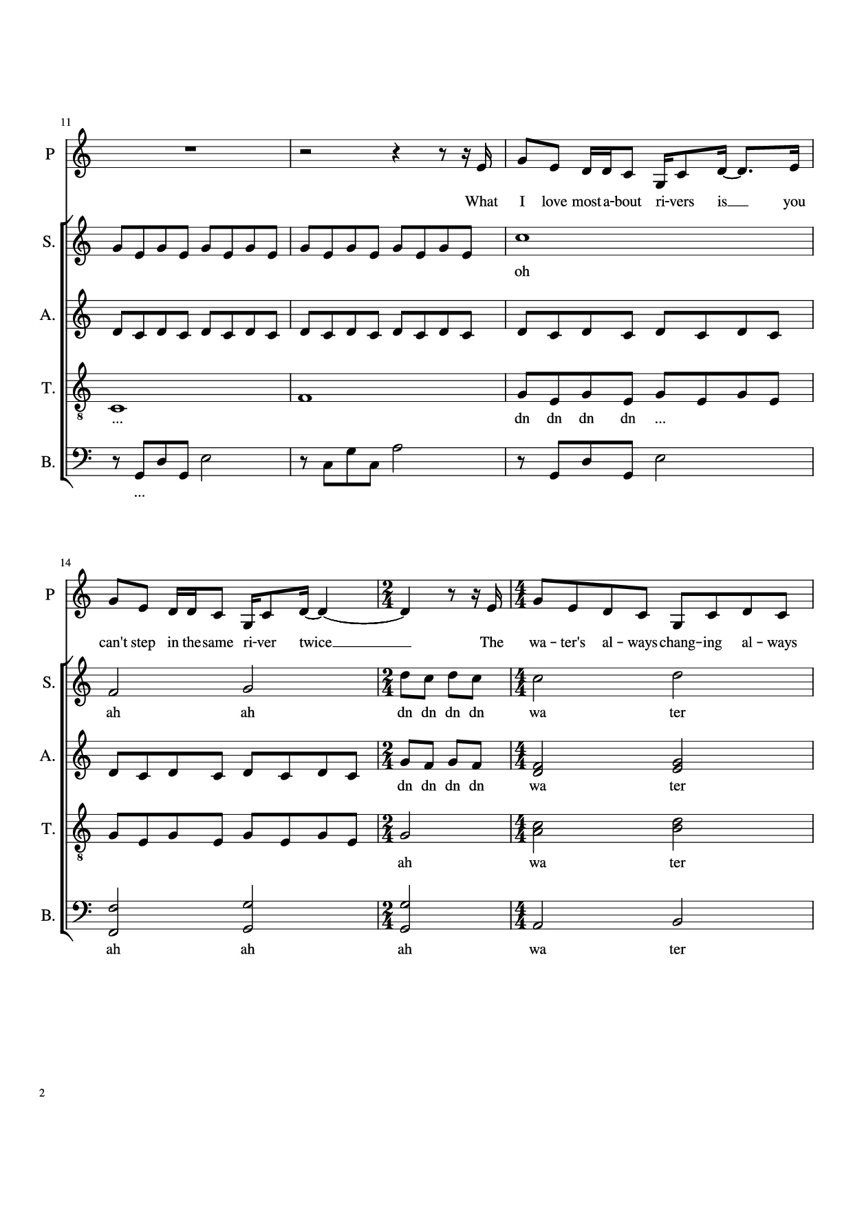 Trang 2 của Sheet nhạc PDF Piano bài hát Animazement Piano - Arr. Ben Jaeger