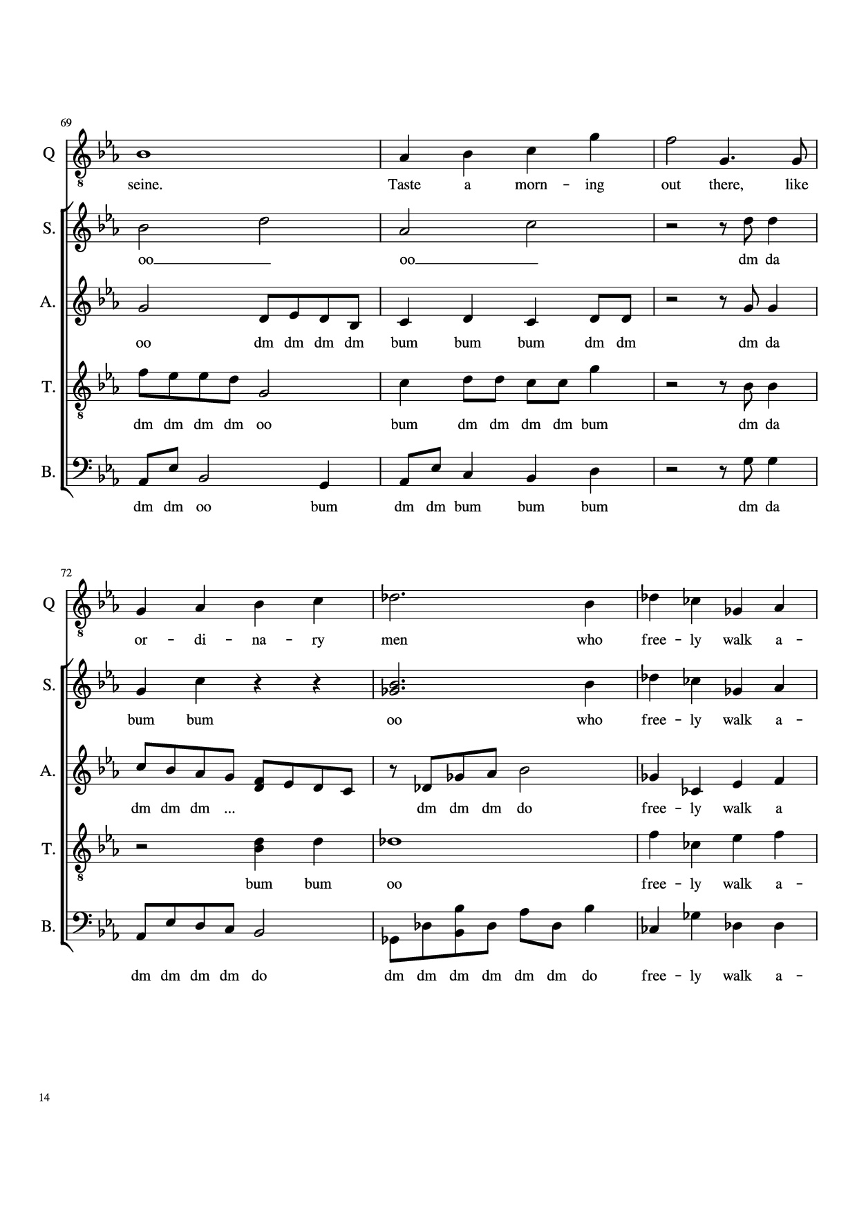Trang 14 của Sheet nhạc PDF Piano bài hát Animazement Piano - Arr. Ben Jaeger