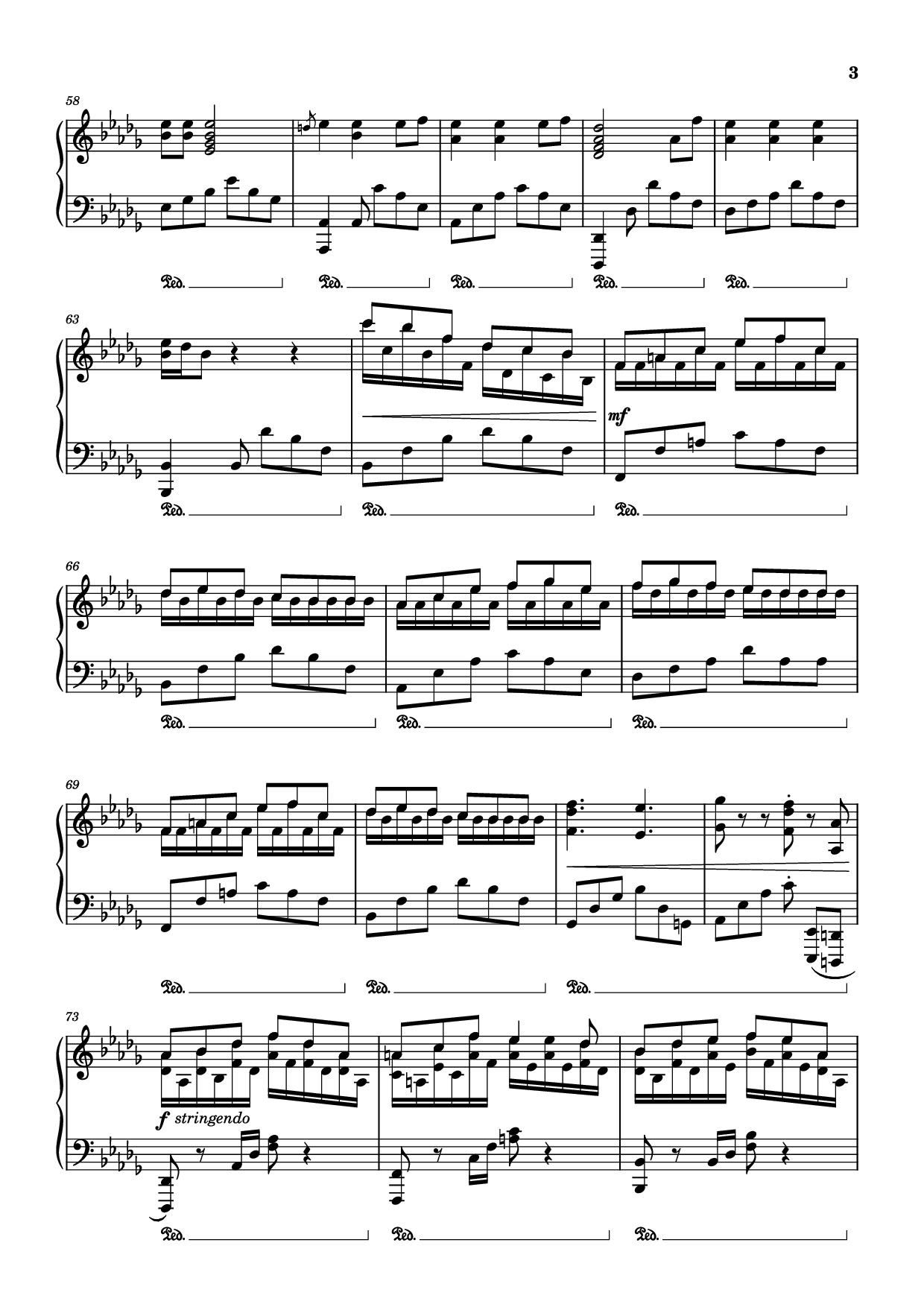 Trang 3 của Sheet nhạc PDF Piano bài hát Snowman Piano - Sia