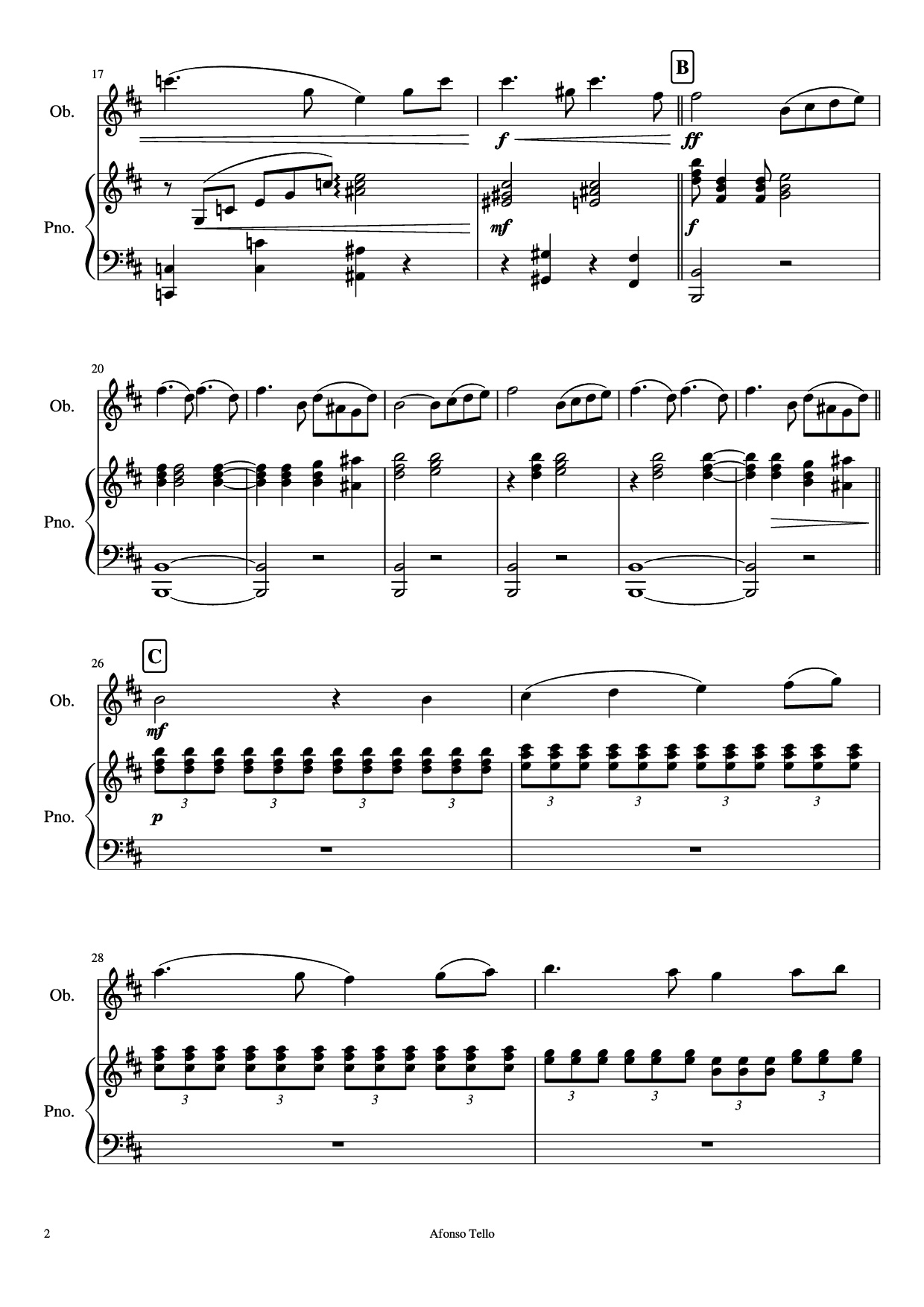 Trang 2 của Sheet nhạc PDF Piano bài hát Swan Lake - Finalle Piano - Pyotr Ilyich Tchaikovsky