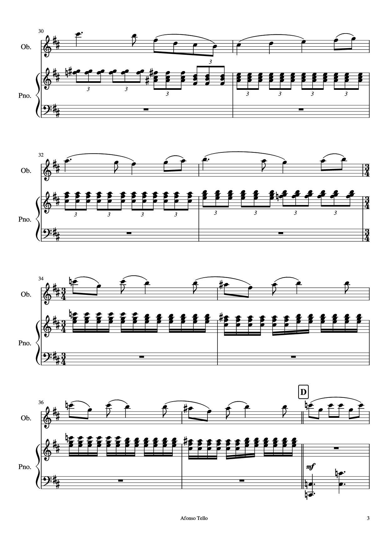 Trang 3 của Sheet nhạc PDF Piano bài hát Swan Lake - Finalle Piano - Pyotr Ilyich Tchaikovsky