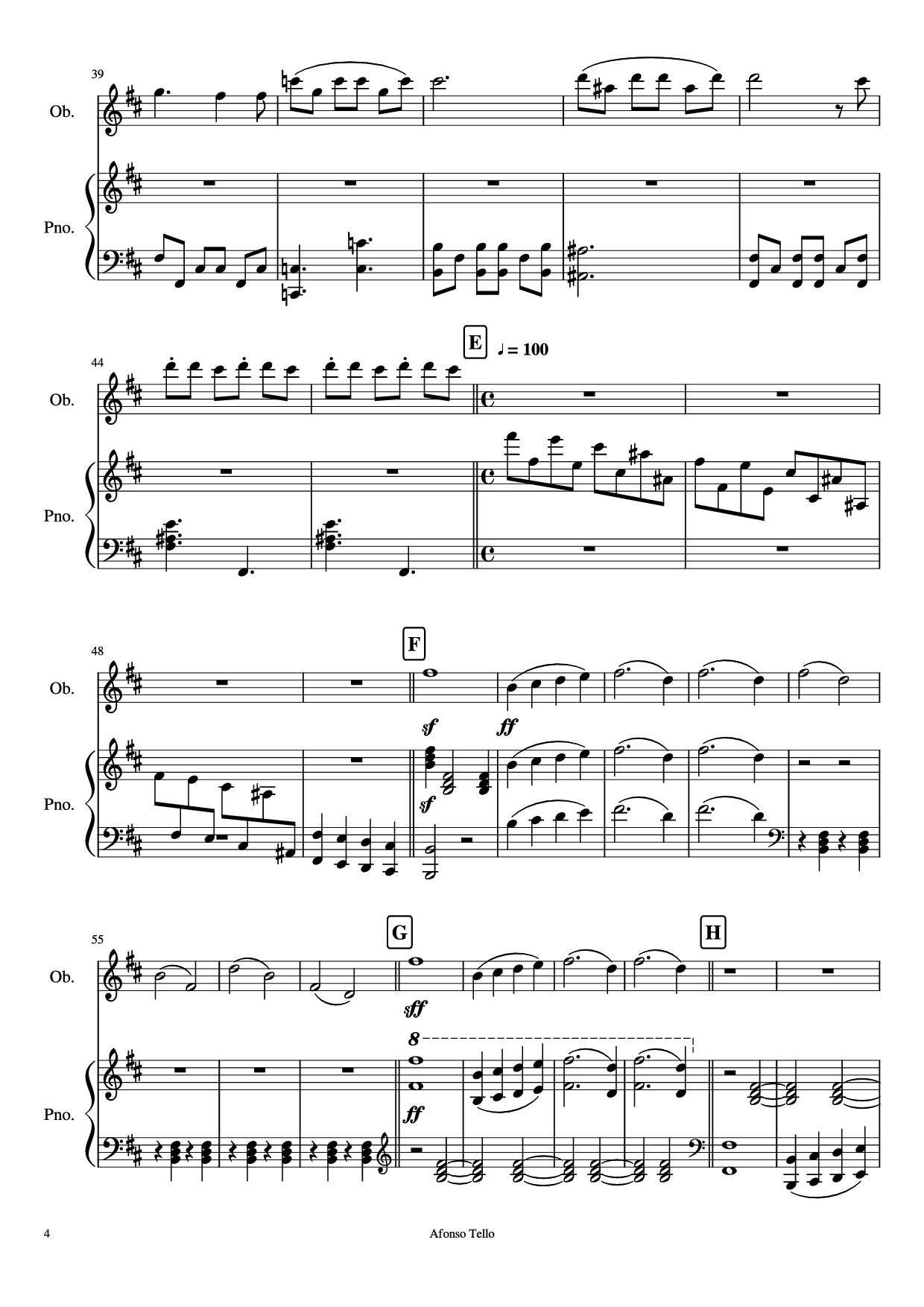 Trang 4 của Sheet nhạc PDF Piano bài hát Swan Lake - Finalle Piano - Pyotr Ilyich Tchaikovsky