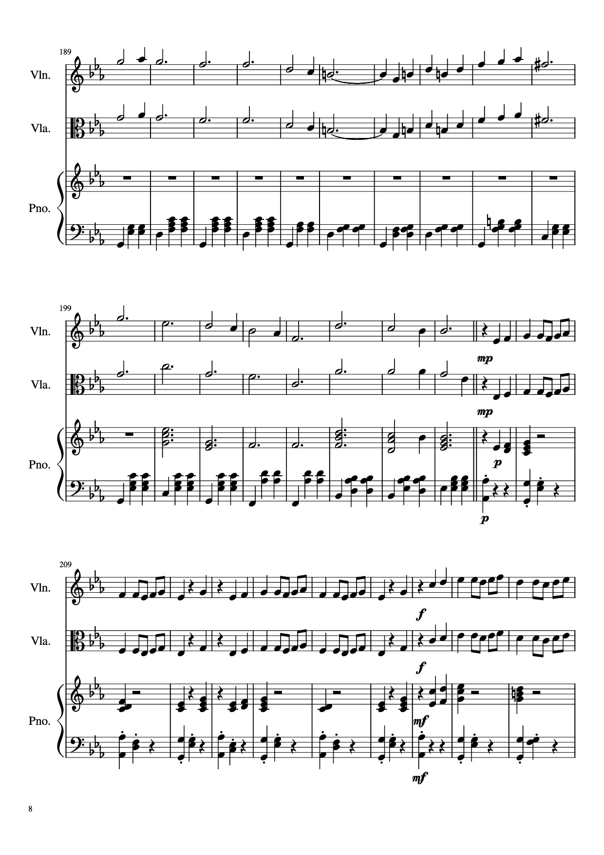 Trang 8 của Sheet nhạc PDF Piano bài hát WALTZ NO. 2 Piano - Dimitri Shostakovich