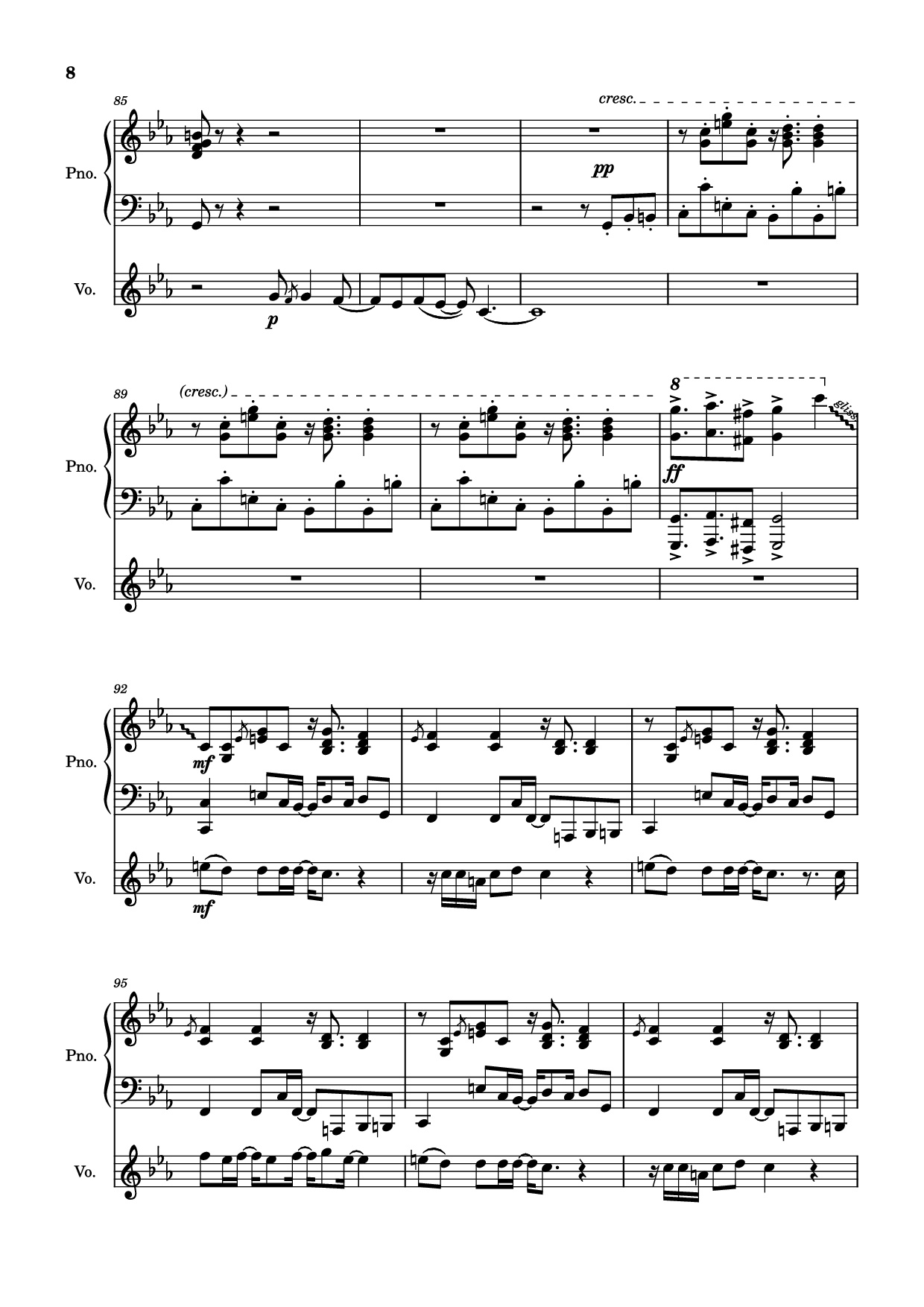 Trang 8 của Sheet nhạc PDF Piano bài hát 2012 Piano - Will Wood arr. Celandine
