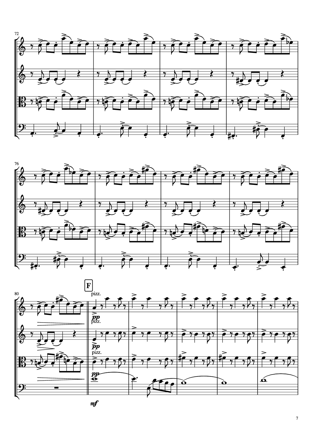 Trang 7 của Sheet nhạc PDF bài hát libertango Violin - A. Piazolla