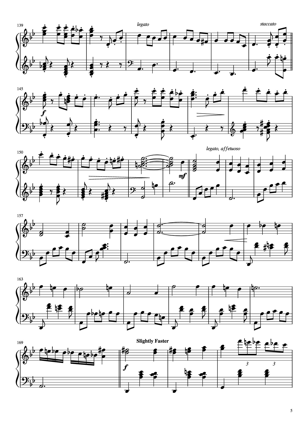 Trang 5 của Sheet nhạc PDF Piano bài hát Merry-Go-Round of Life Piano - Joe Hisaishi