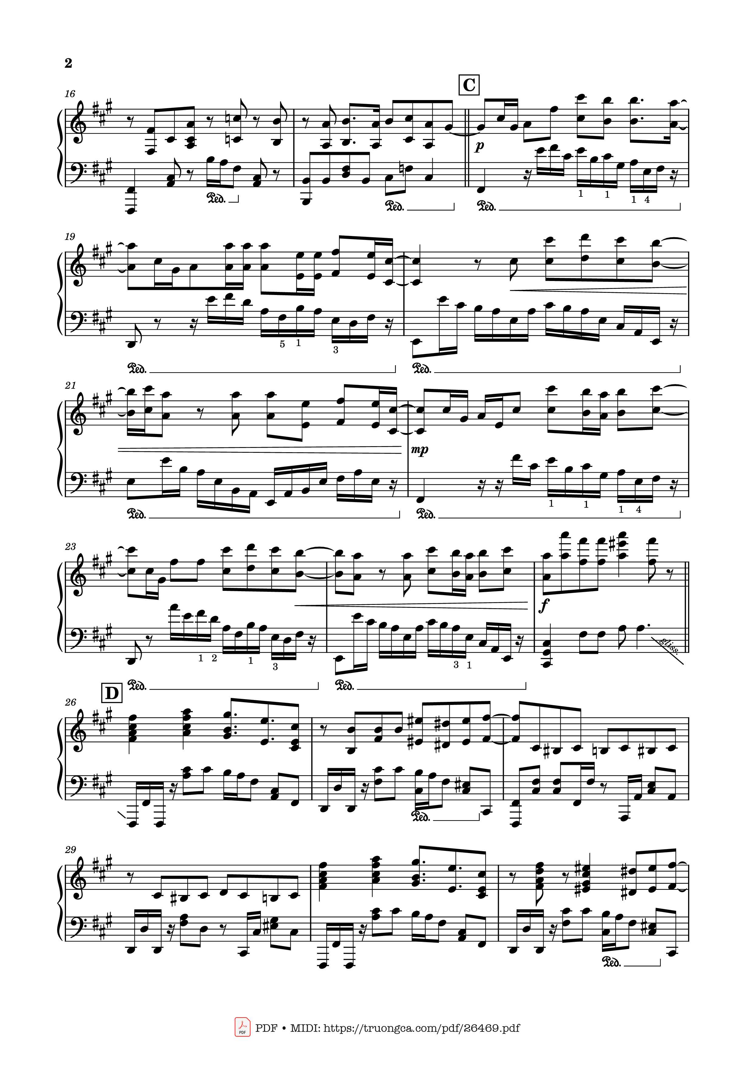 Trang 2 của Sheet nhạc PDF Piano bài hát SPECIALZ Piano - Music by King Gnu