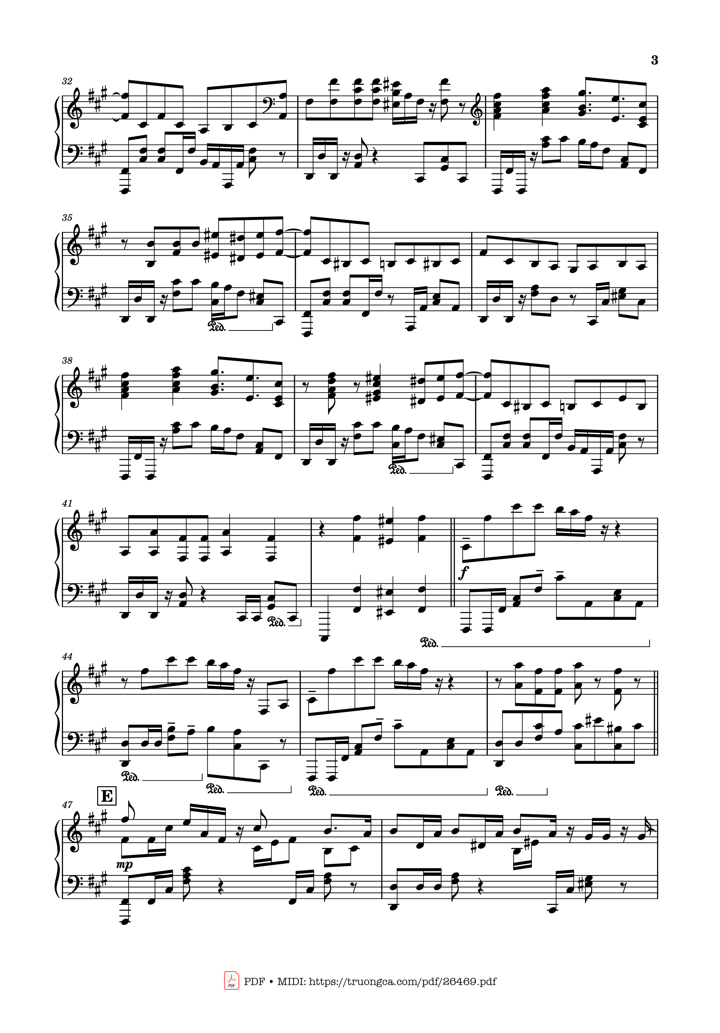 Trang 3 của Sheet nhạc PDF Piano bài hát SPECIALZ Piano - Music by King Gnu