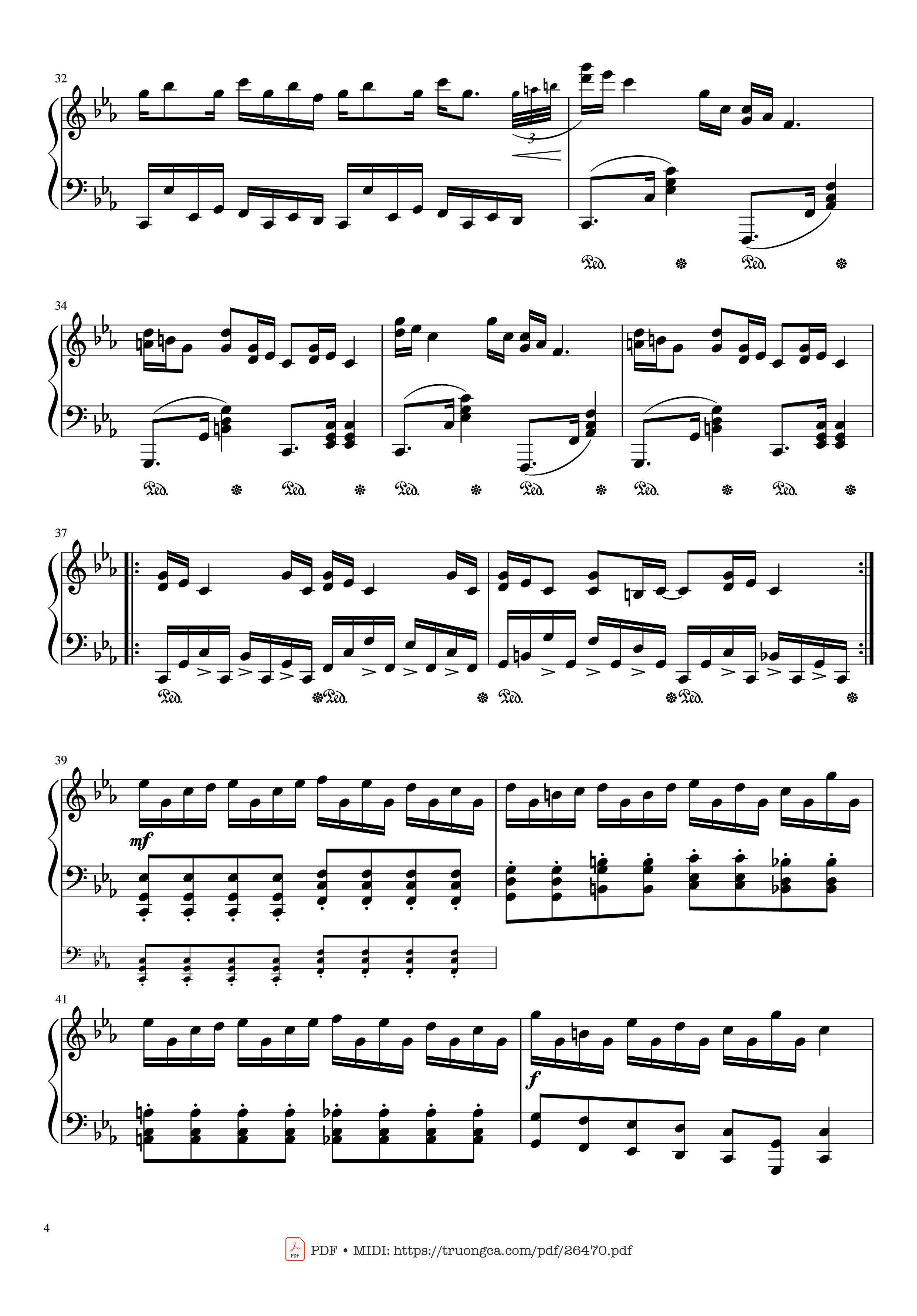 Trang 4 của Sheet nhạc PDF Piano bài hát Croatian Etude Piano - Maksim Mrvica