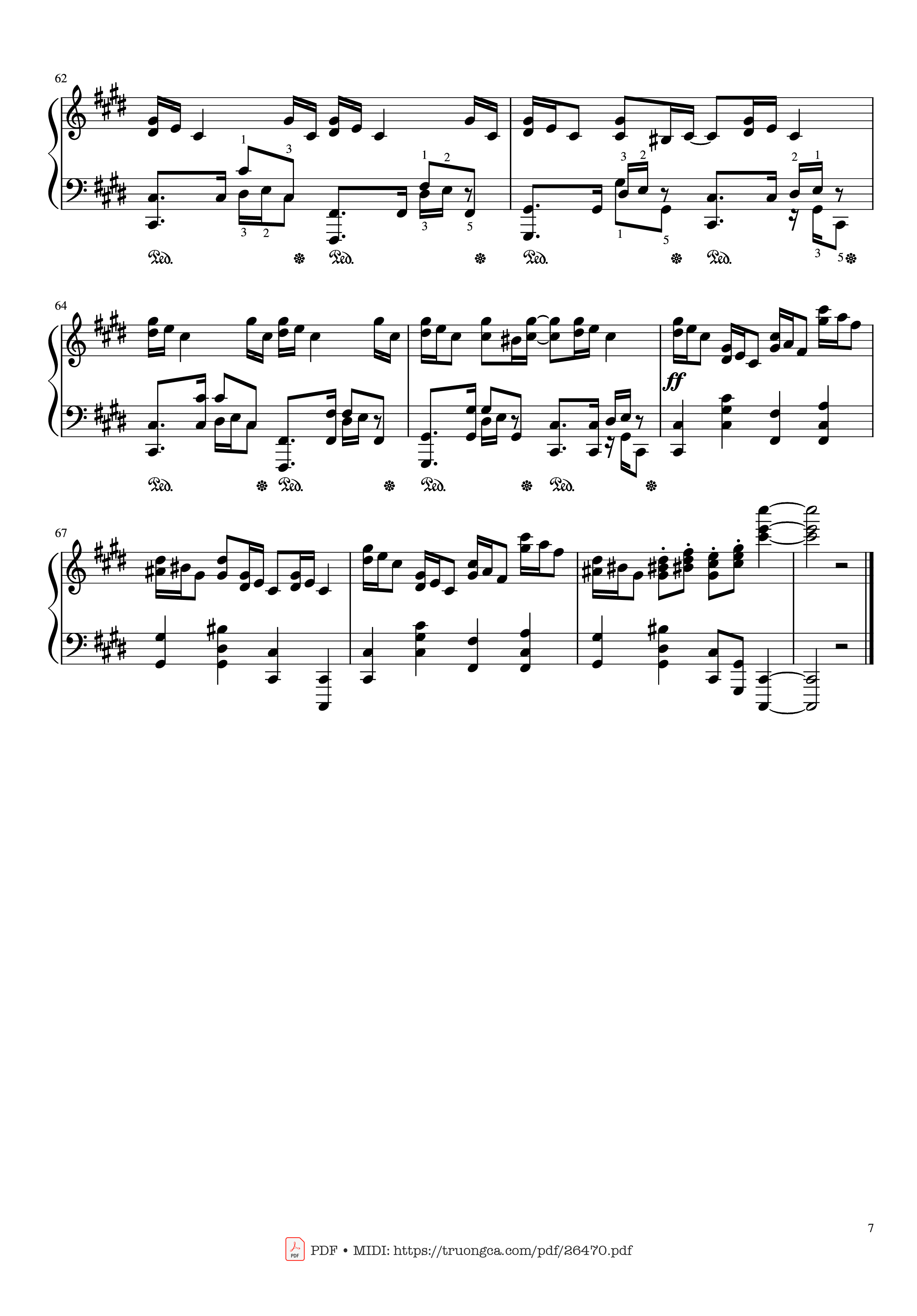 Trang 7 của Sheet nhạc PDF Piano bài hát Croatian Etude Piano - Maksim Mrvica