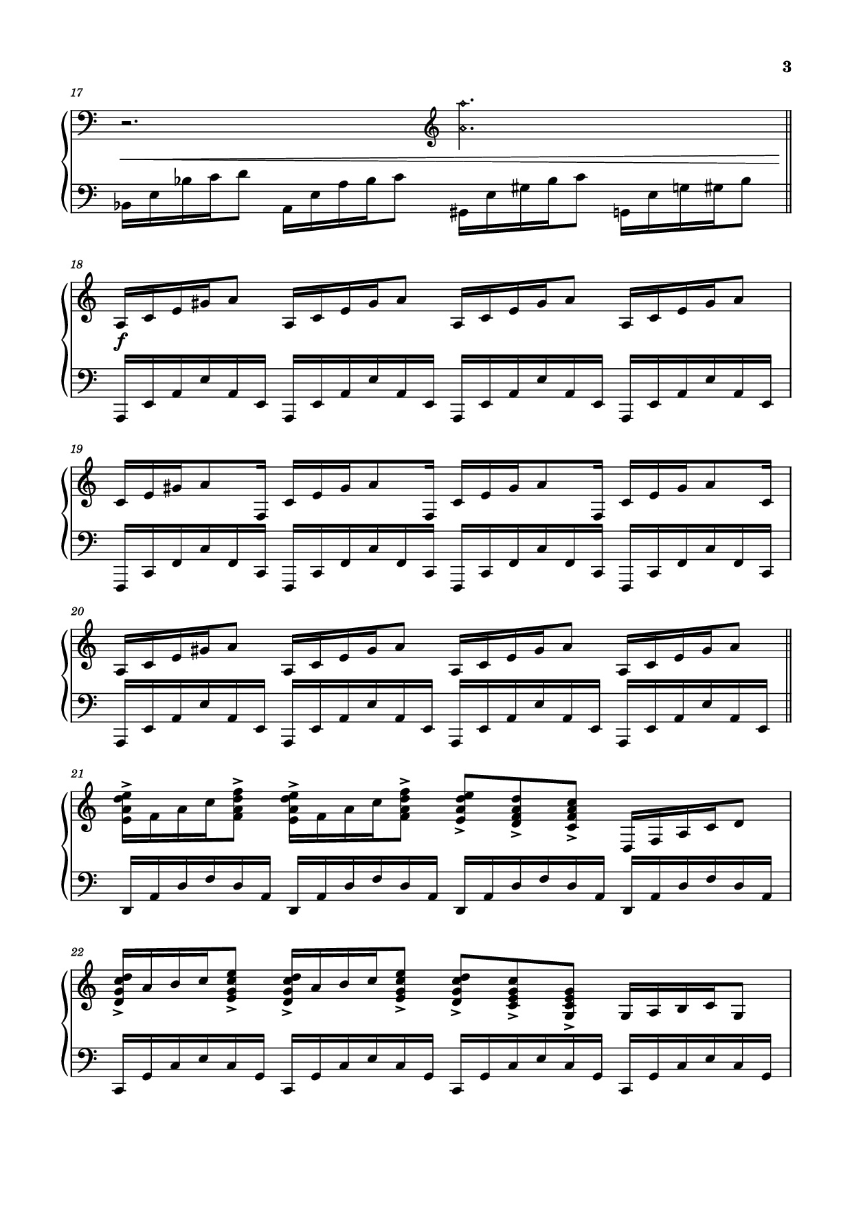 Trang 3 của Sheet nhạc PDF Piano bài hát Westworld Piano - Ramin Djawadi