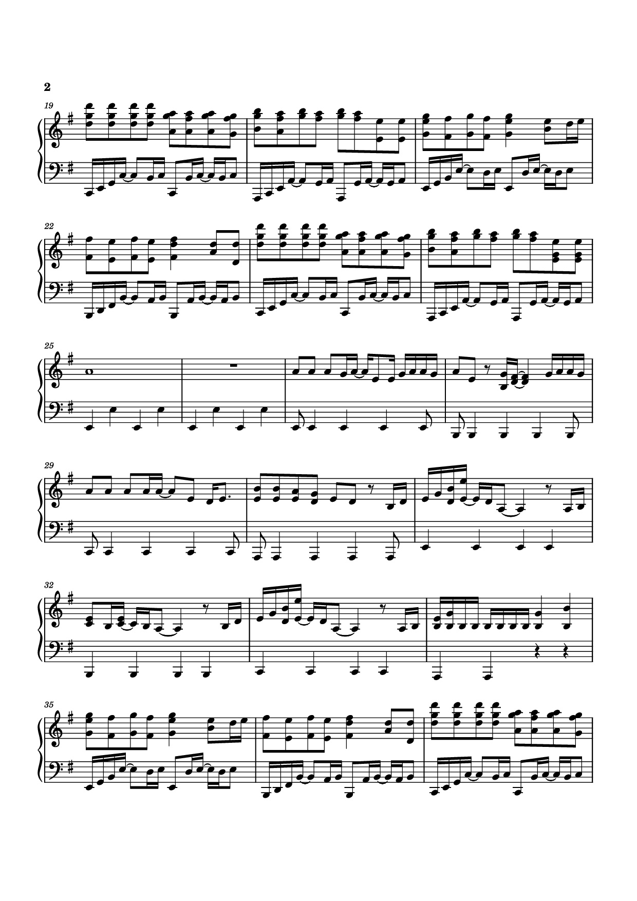 Trang 2 của Sheet nhạc PDF Piano bài hát ENHYPEN - 