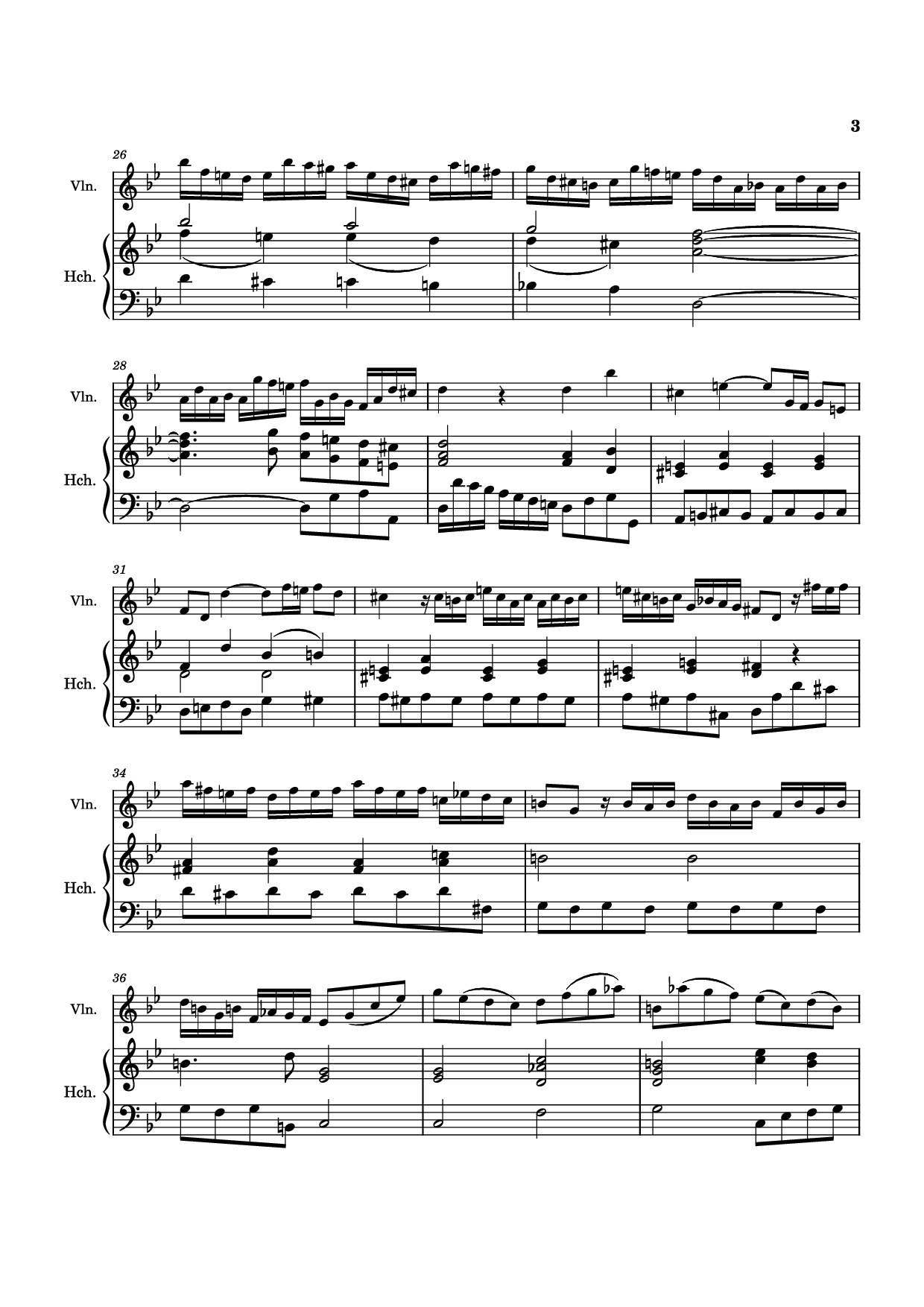 Trang 3 của Sheet nhạc PDF bài hát Allegro Violin - Antonio Vivaldi