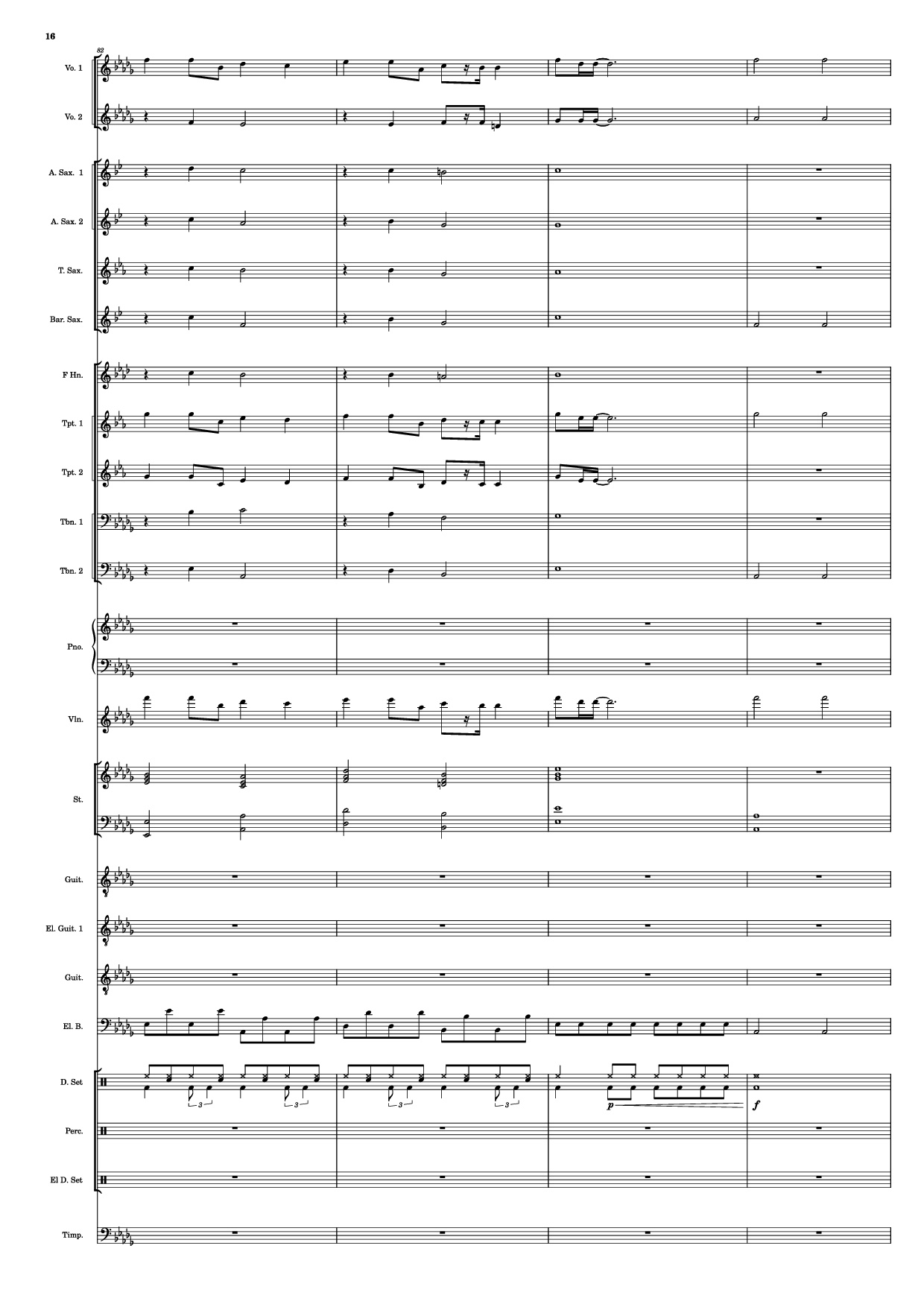 Trang 16 của Sheet nhạc PDF bài hát Se mettre sur son trente-et-un! Piano - HOYO-MiX