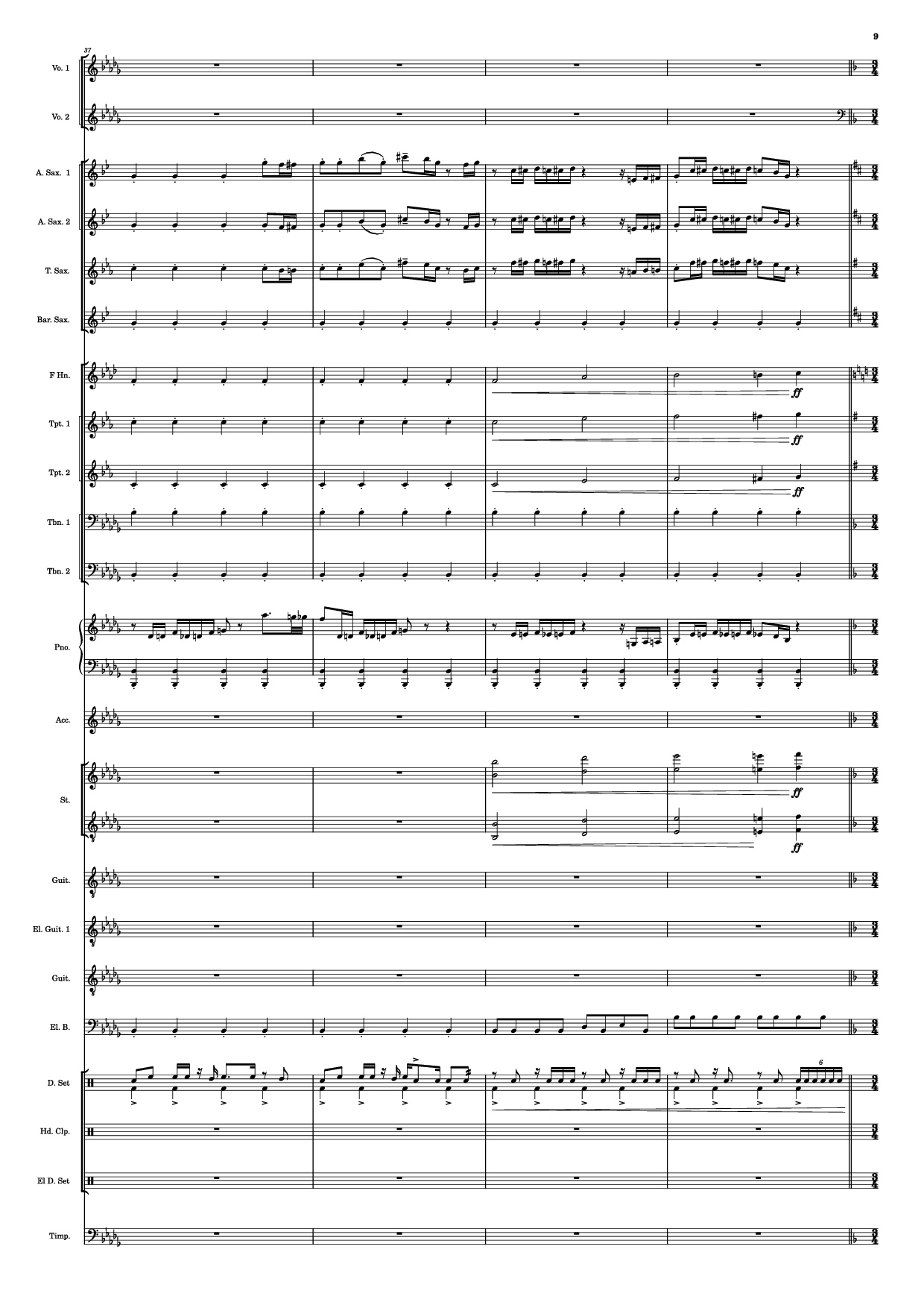 Trang 9 của Sheet nhạc PDF bài hát Se mettre sur son trente-et-un! Piano - HOYO-MiX