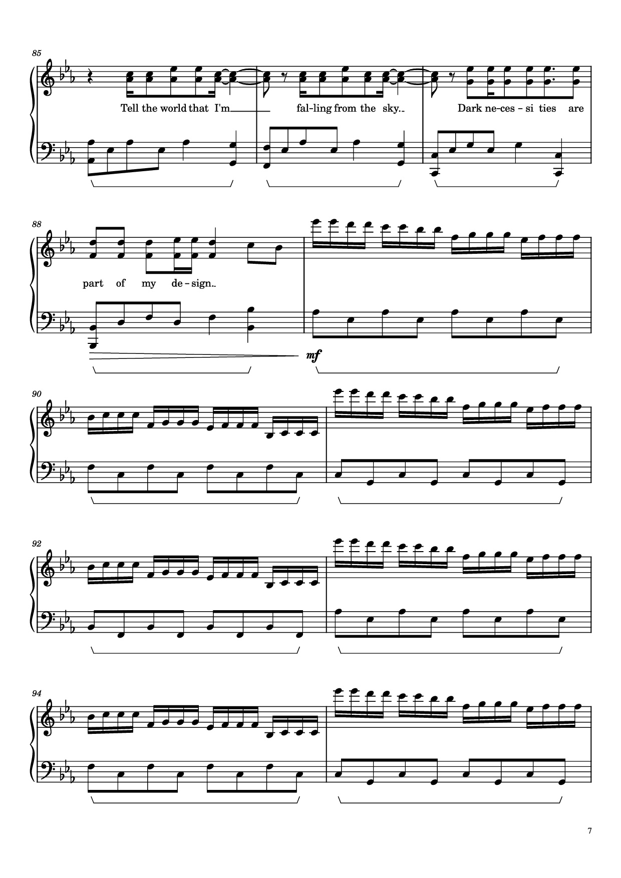 Trang 7 của Sheet nhạc PDF Piano bài hát Dark Necessities Piano - Red Hot Chili Peppers