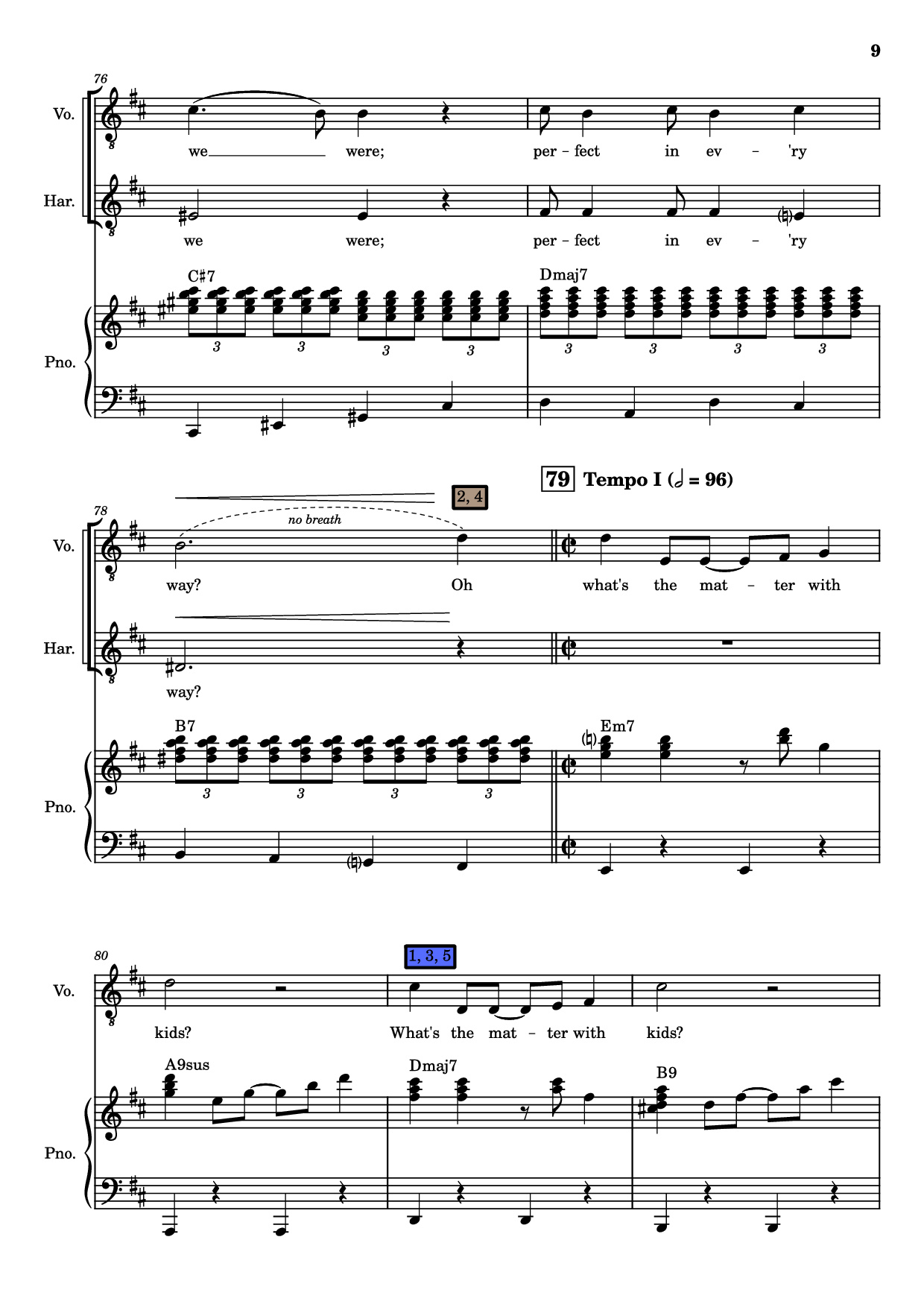 Trang 9 của Sheet nhạc PDF bài hát Kids Piano - Charles Strouse