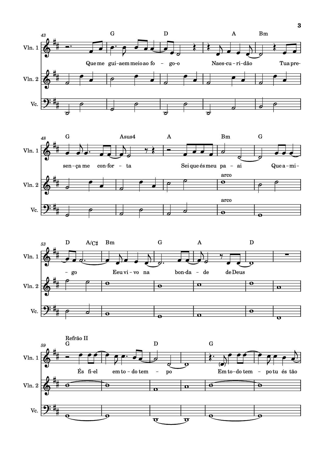 Trang 3 của Sheet nhạc PDF Piano bài hát Bondade de Deus Piano - Isaías Saad