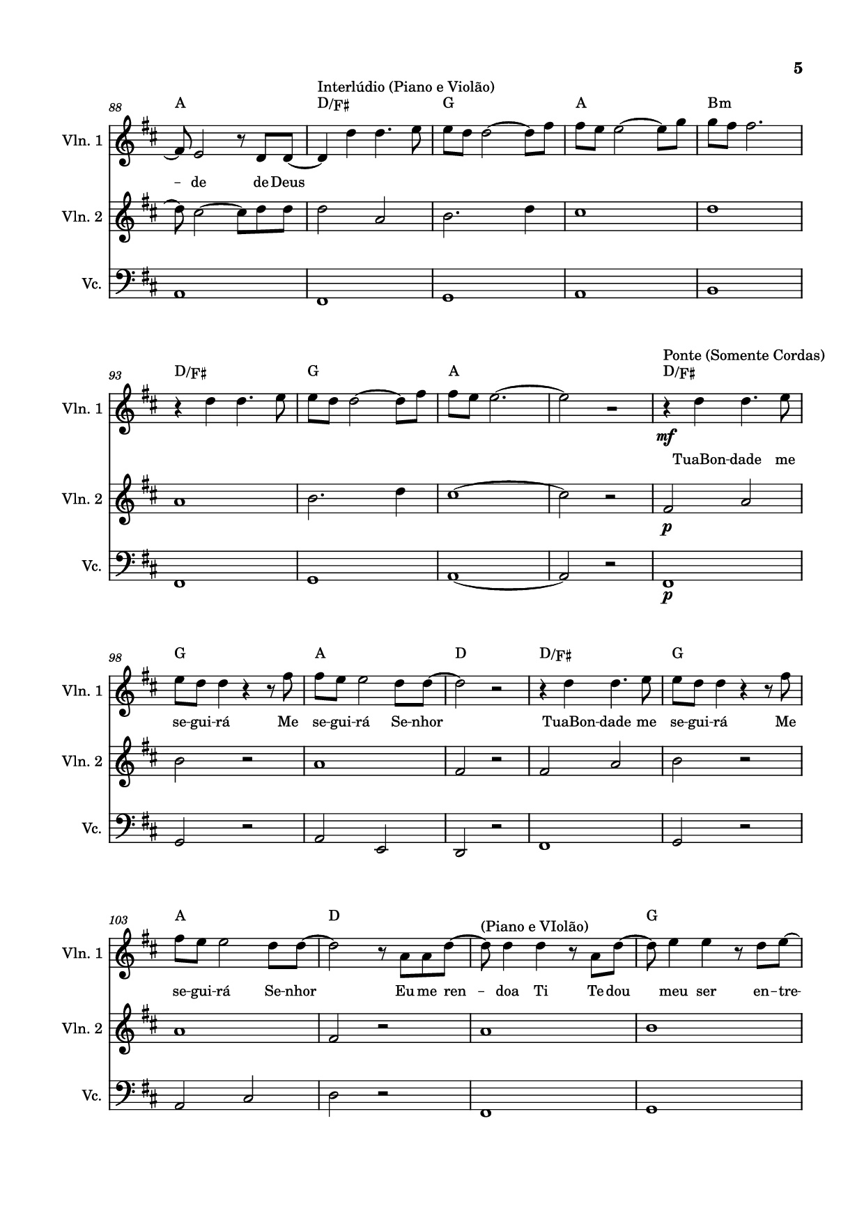 Trang 5 của Sheet nhạc PDF Piano bài hát Bondade de Deus Piano - Isaías Saad
