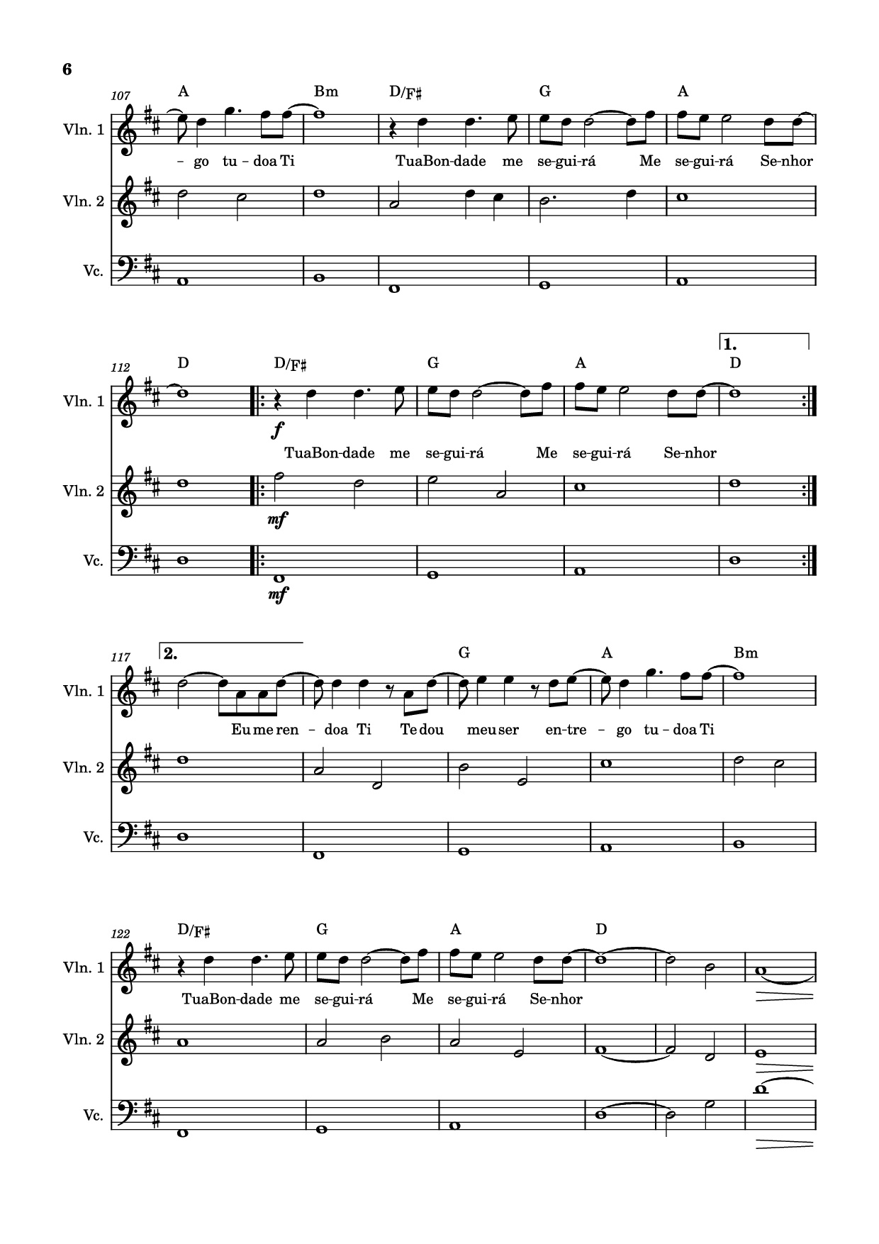 Trang 6 của Sheet nhạc PDF Piano bài hát Bondade de Deus Piano - Isaías Saad